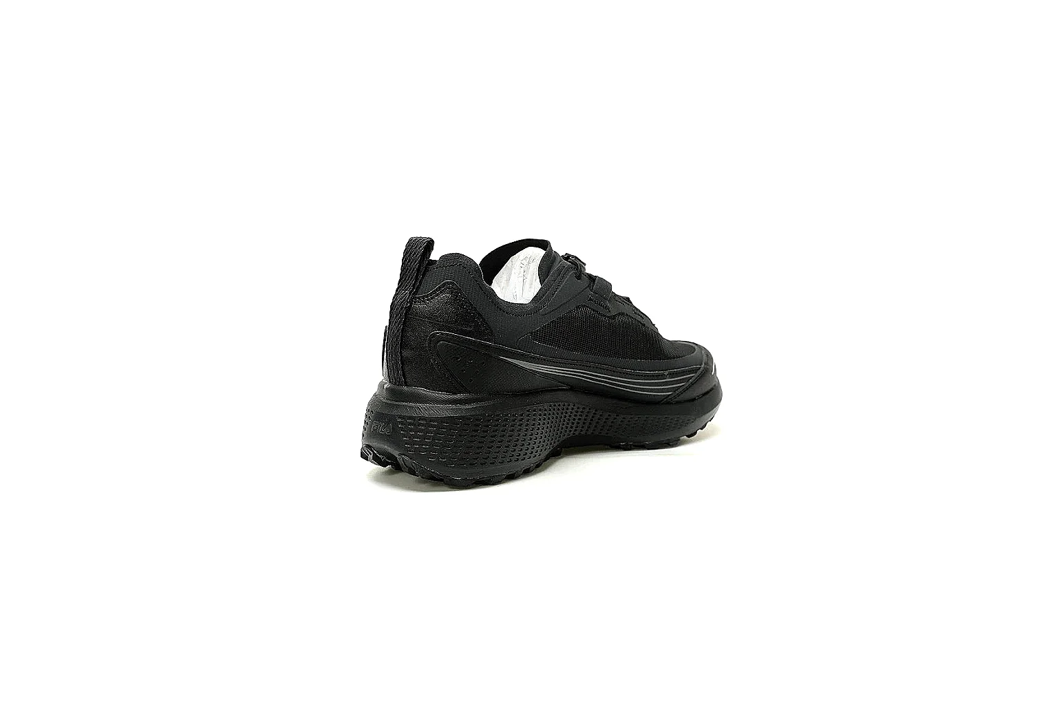 FILA 3203 black trail low sneaker with side logo and Cordura label thumbnail 6