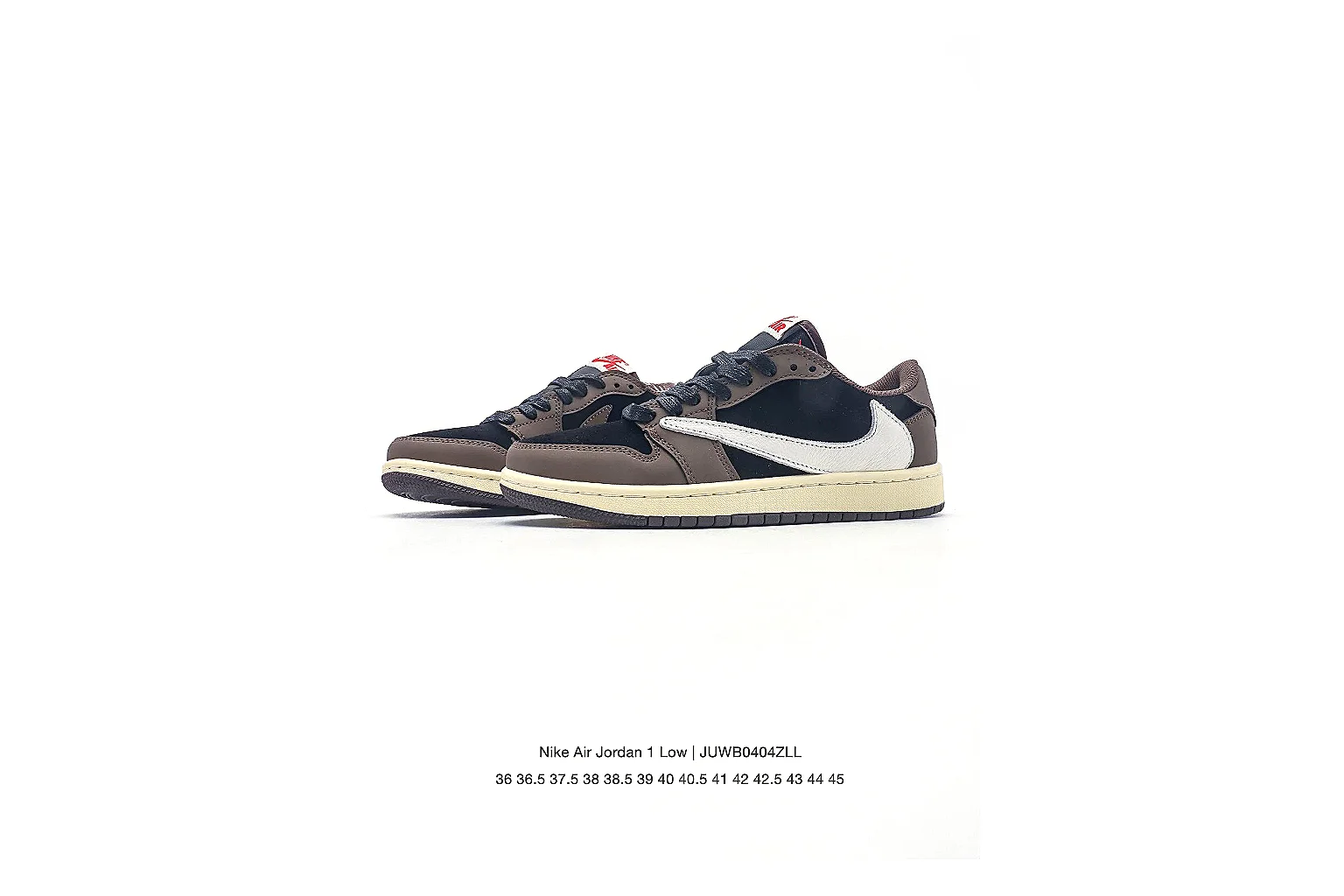 Jordan 1 Low Black Olive Sneaker 8968 comparison gallery with QC evidence thumbnail 6