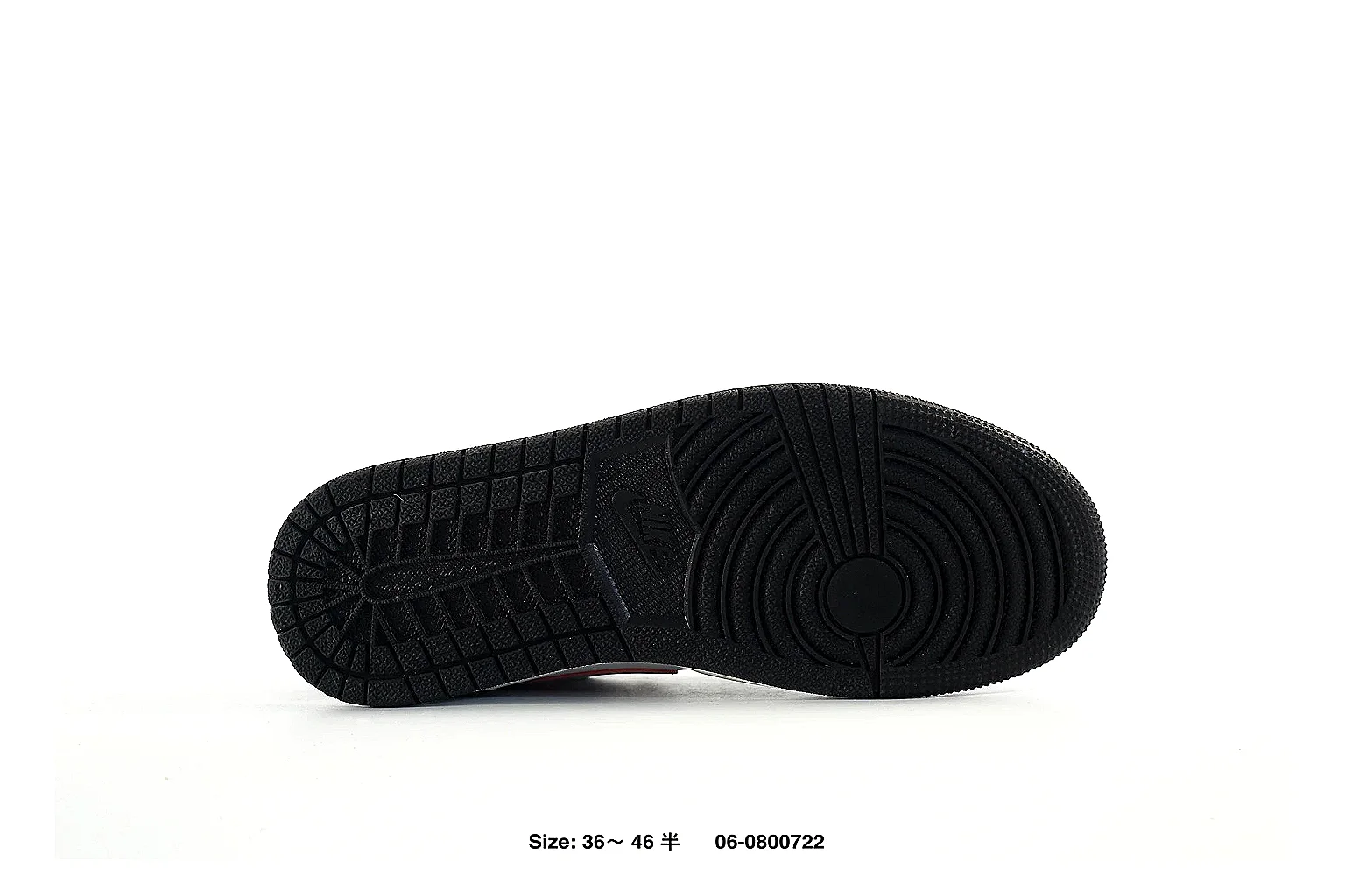 Jordan 1 Low Black Pink Gray Sneaker 4574 comparison gallery with QC evidence thumbnail 5
