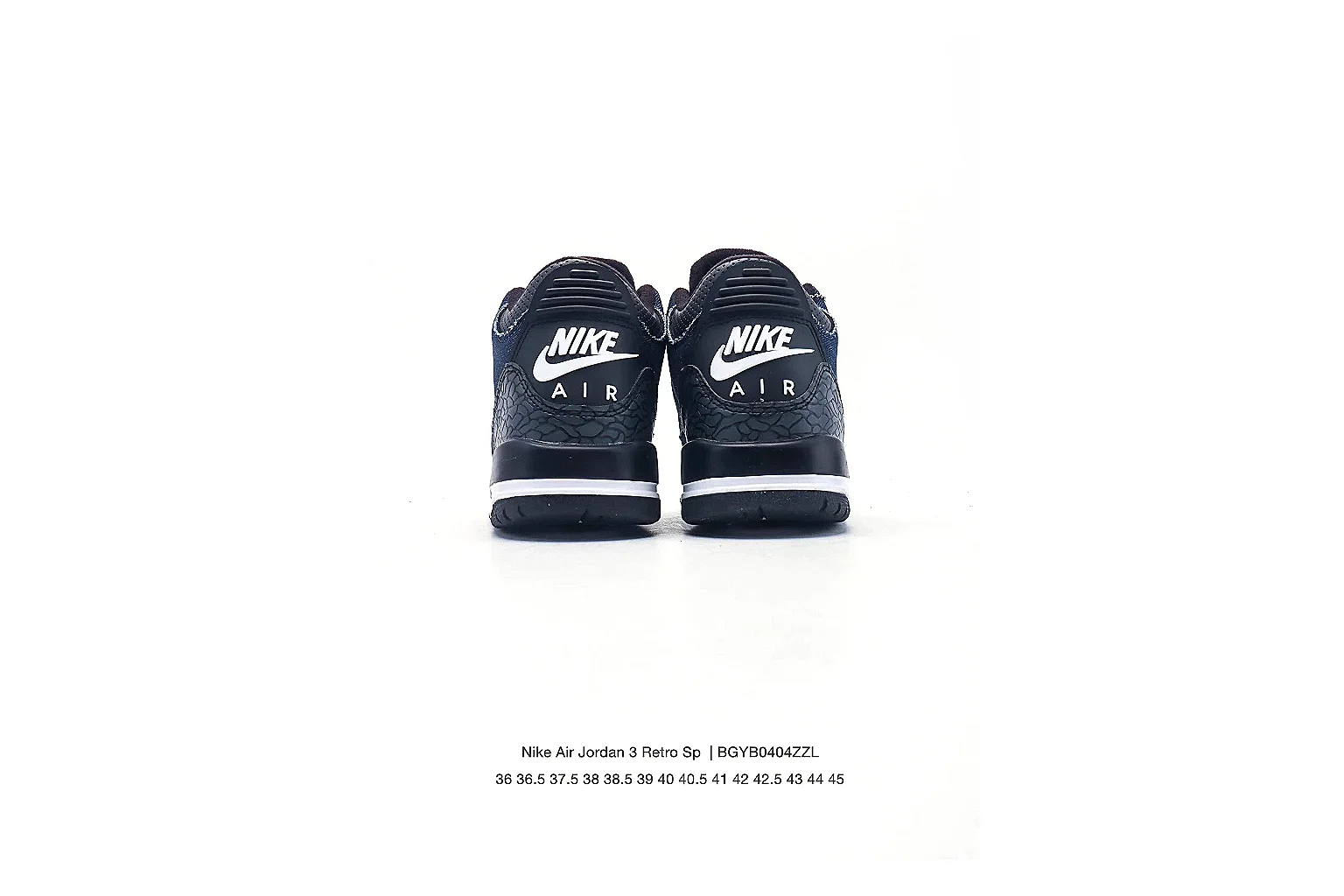Jordan 1 Low Navy Black Sneaker 9094 comparison gallery with QC evidence thumbnail 4