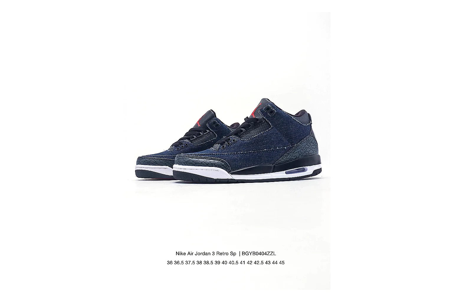 Jordan 1 Low Navy Black Sneaker 9094 comparison gallery with QC evidence thumbnail 6