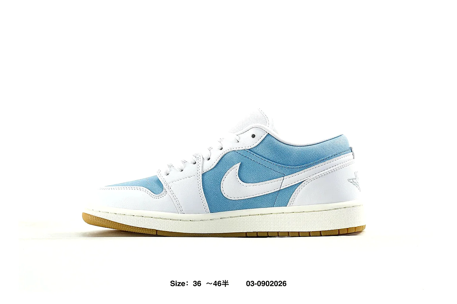 Jordan 1 Low Sky Blue Sneaker 6792 comparison gallery with QC evidence
