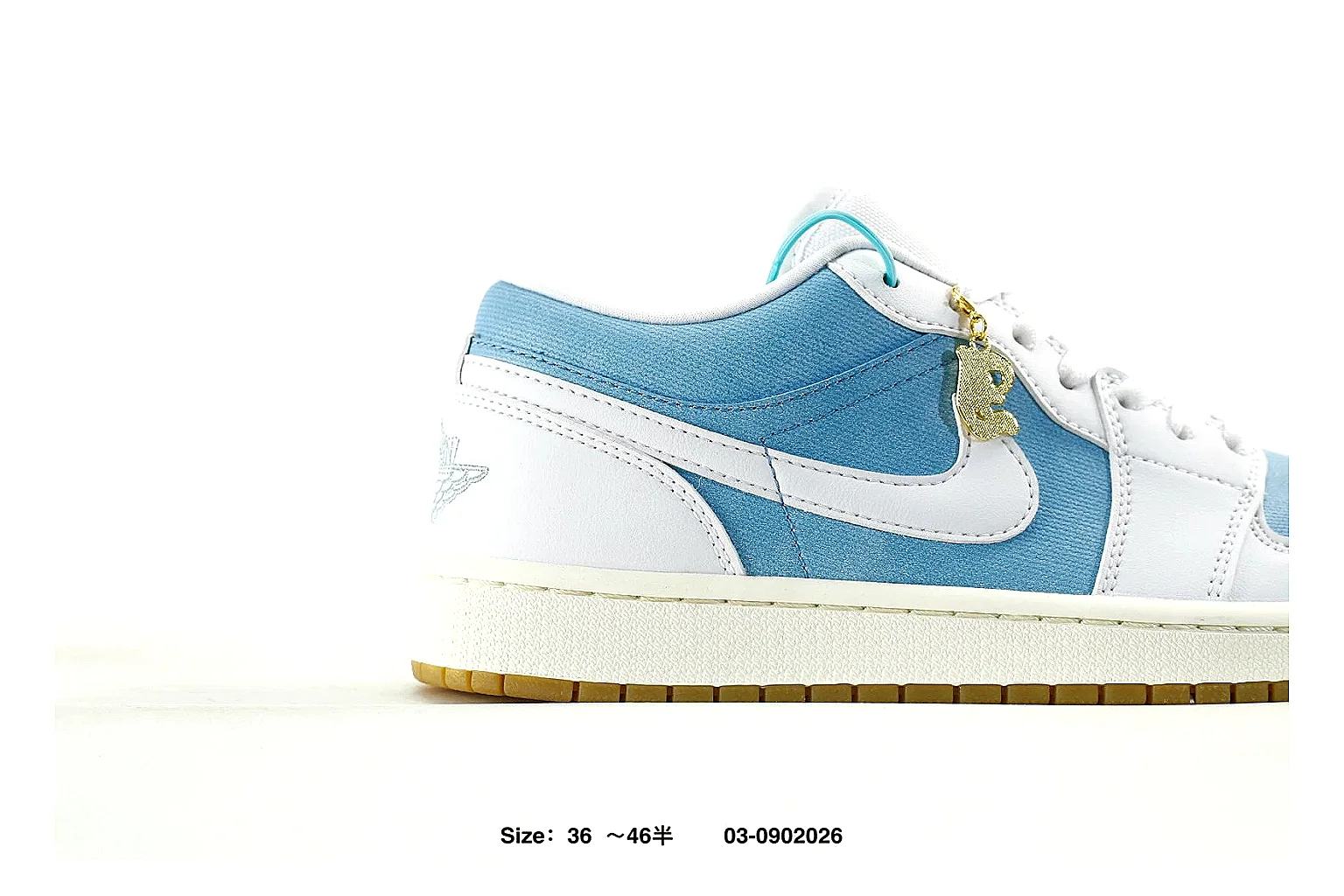 Jordan 1 Low Sky Blue Sneaker 6792 comparison gallery with QC evidence thumbnail 6