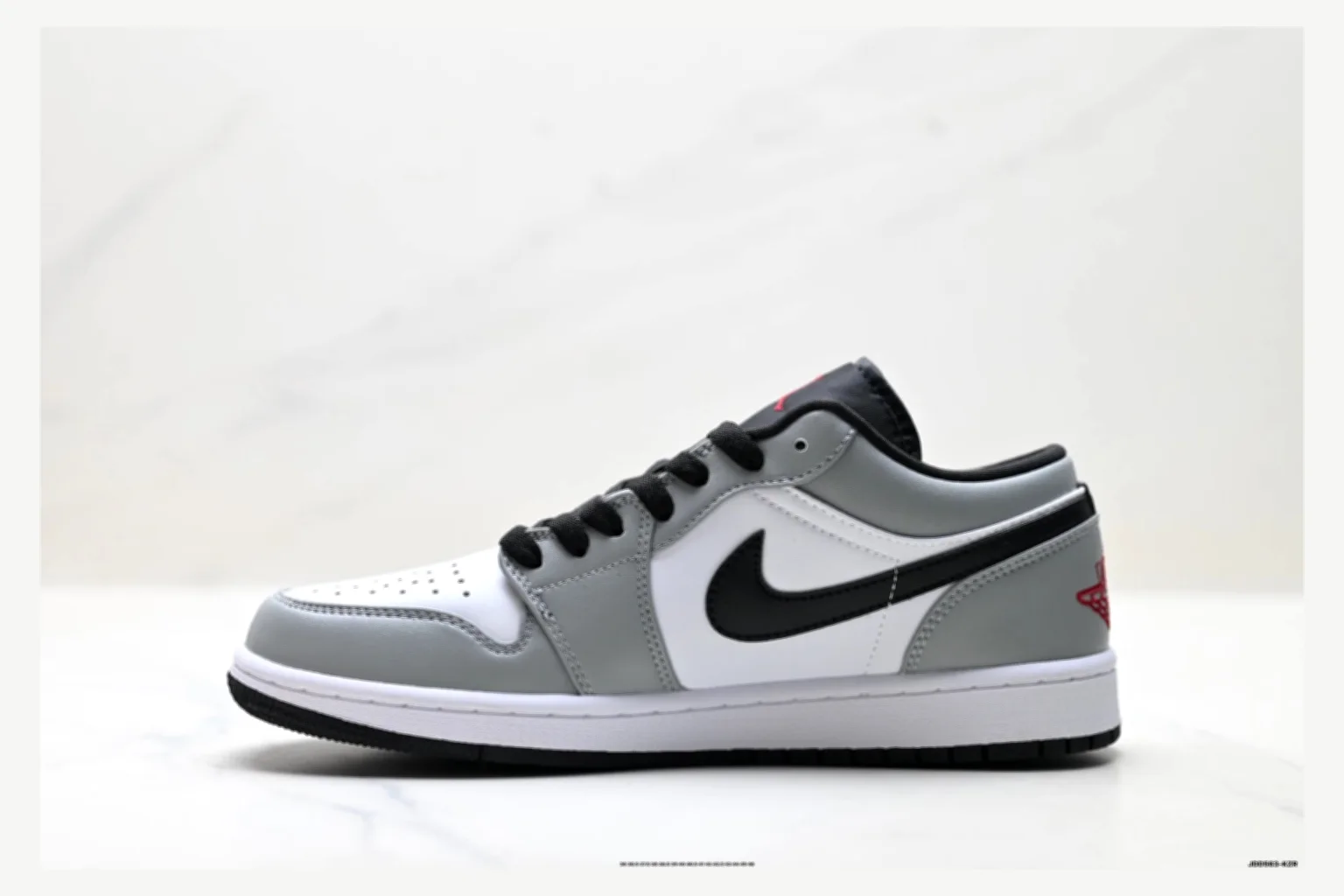 Jordan Air Jordan 1 Low Gray White comparison proof image SKU 1182167486