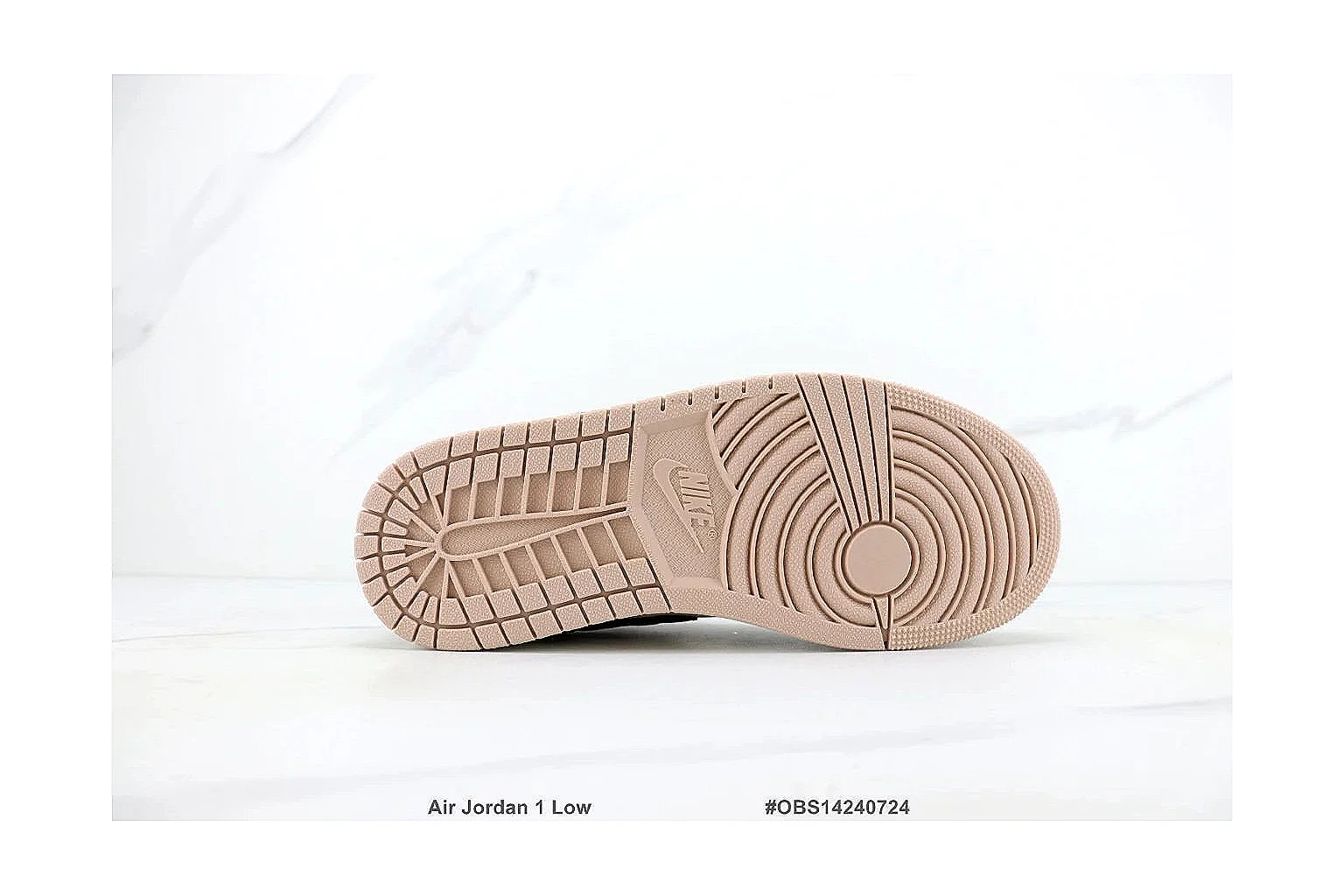 kakoscout.com Jordan Air Jordan 1 Low Black Pink comparison signal card six-photo gallery thumbnail 4