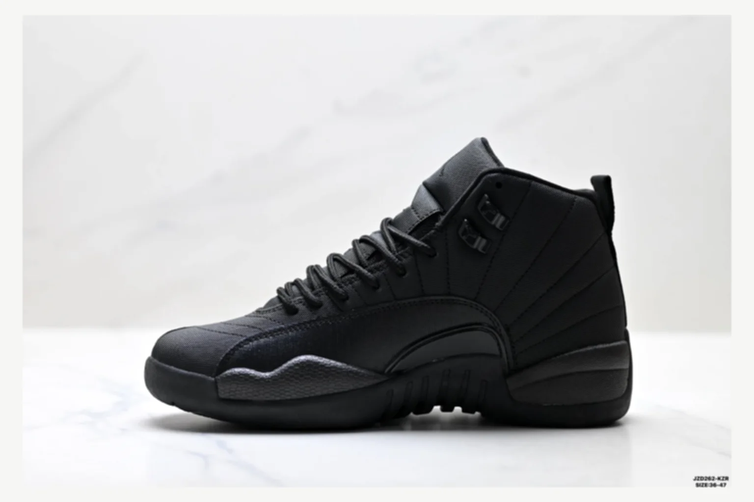 Jordan Air Jordan 12 Black High Top comparison proof image SKU 1182167523 thumbnail 2