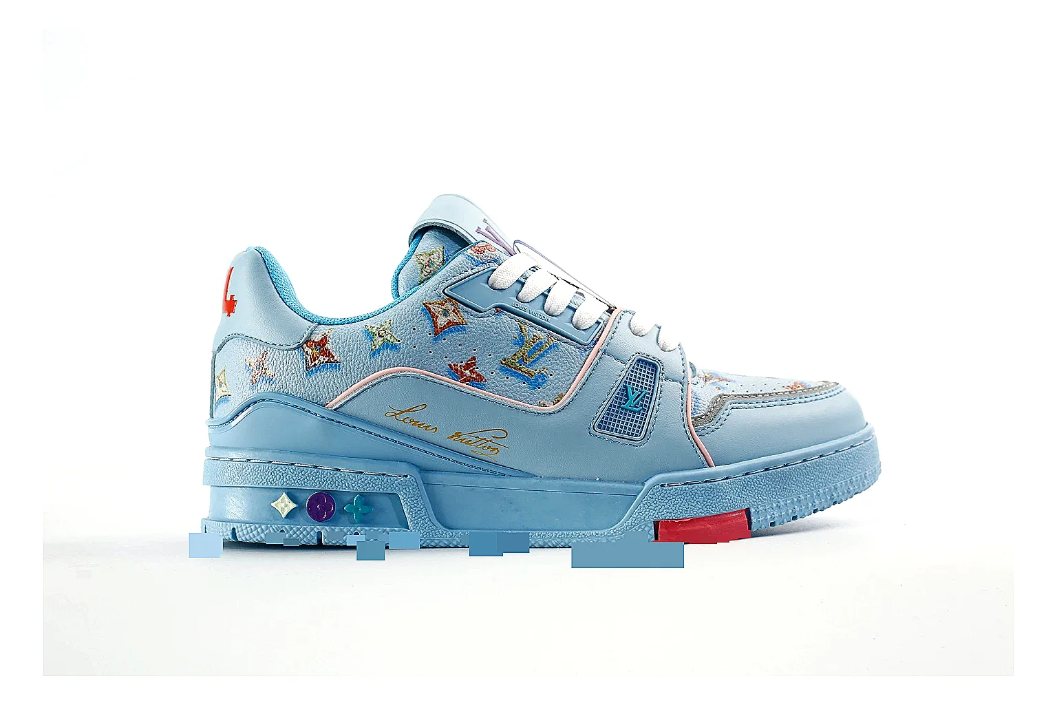 Jordan Air Jordan 4 University Blue Sneaker 2701 comparison gallery with QC evidence thumbnail 2