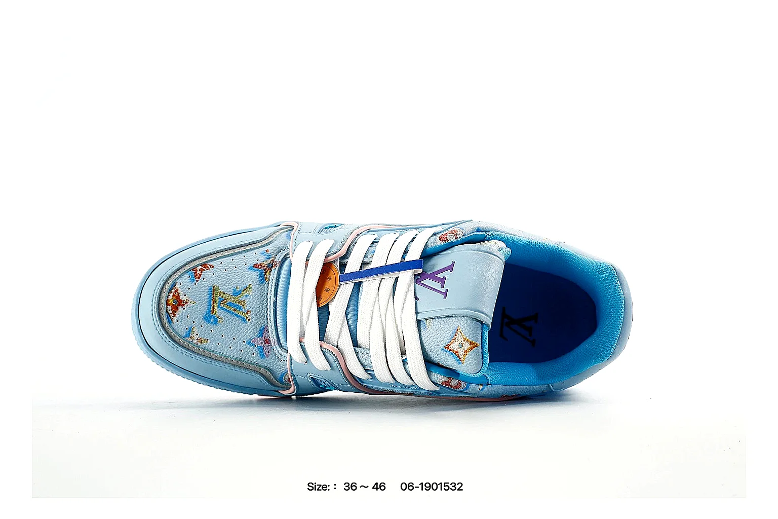 Jordan Air Jordan 4 University Blue Sneaker 2701 comparison gallery with QC evidence thumbnail 3