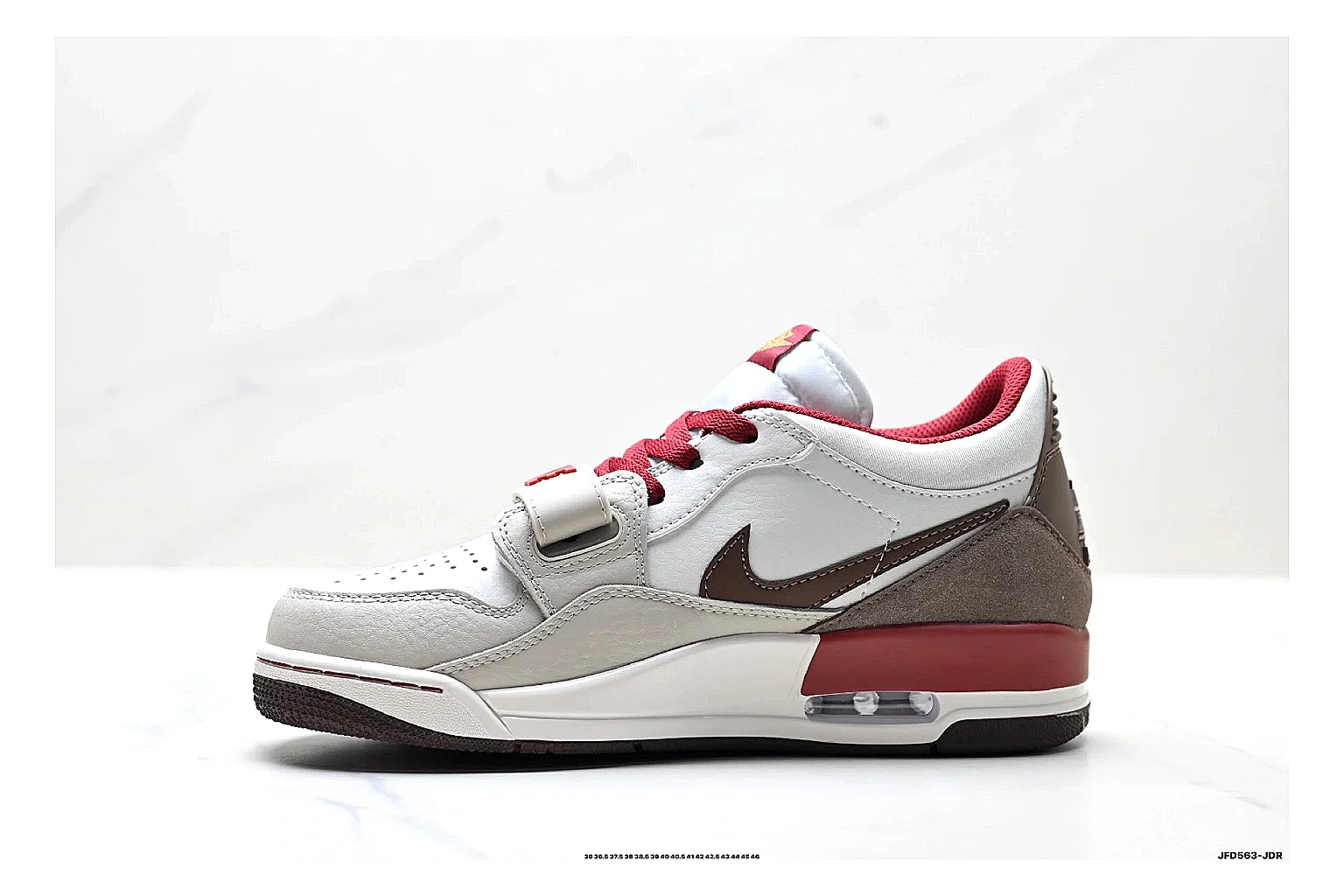 kakoscout.com Jordan Air Jordan 4 White Red comparison signal card six-photo gallery