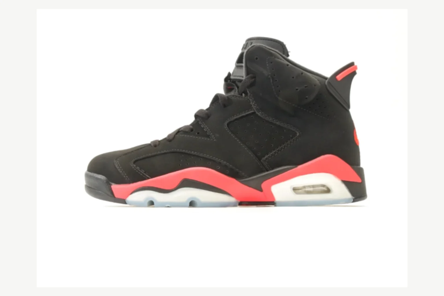 Jordan Air Jordan 6 Retro Black Gray High Top comparison proof image SKU 1182167253