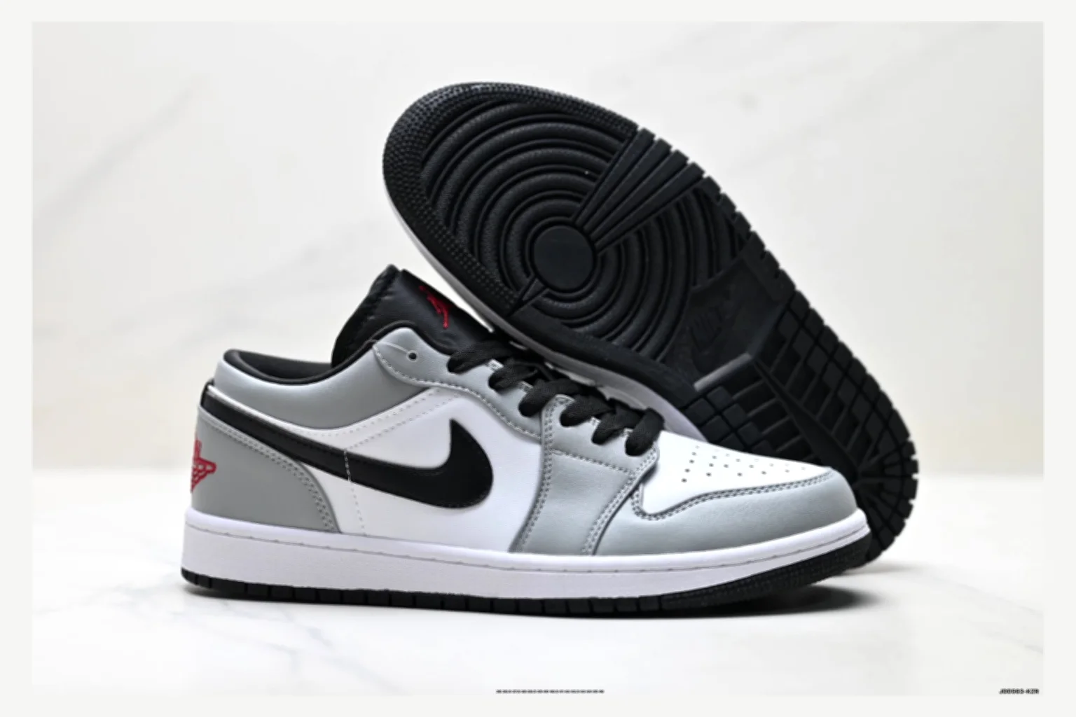 Jordan Air Jordan 1 Low Gray White comparison proof image SKU 1182167486 thumbnail 4