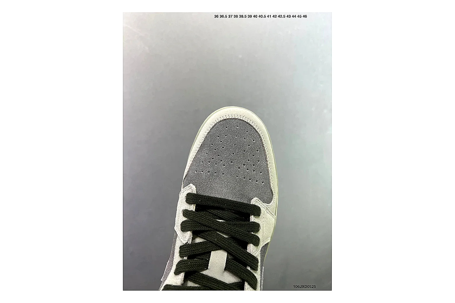 Jordan Air Jordan 1 Low Neutral Grey comparison signal image with white leather upper, grey Swoosh, low-cut profile and light outsole for clean streetwear style thumbnail 4