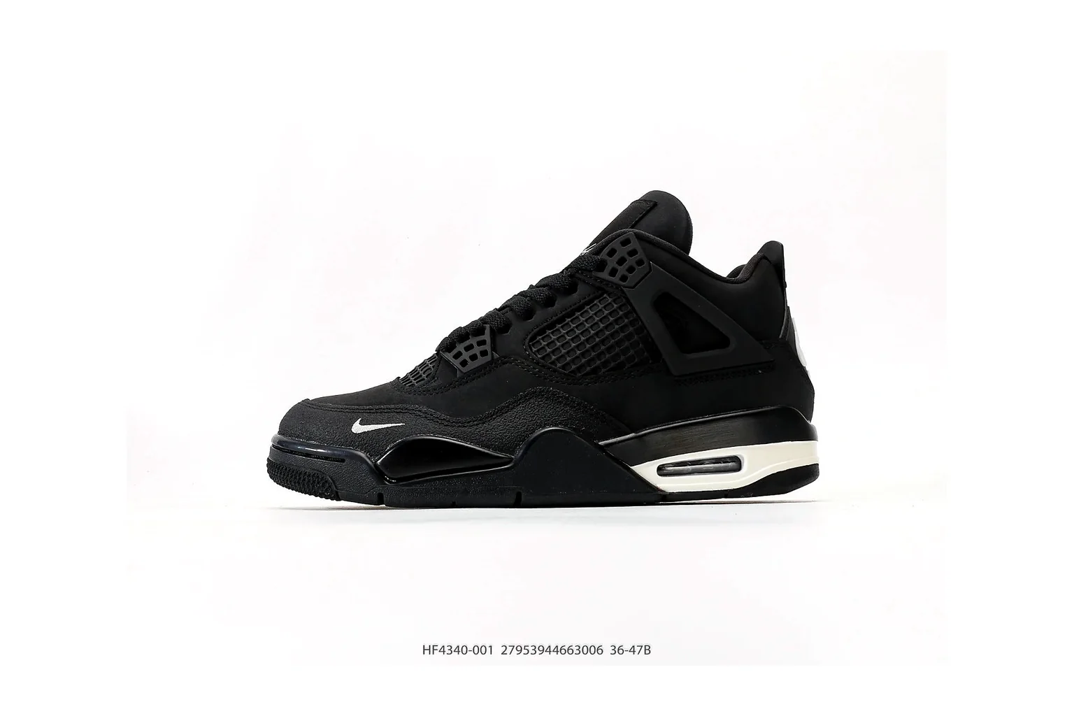 Jordan Air Jordan 4 Black Cat retro basketball six photo view