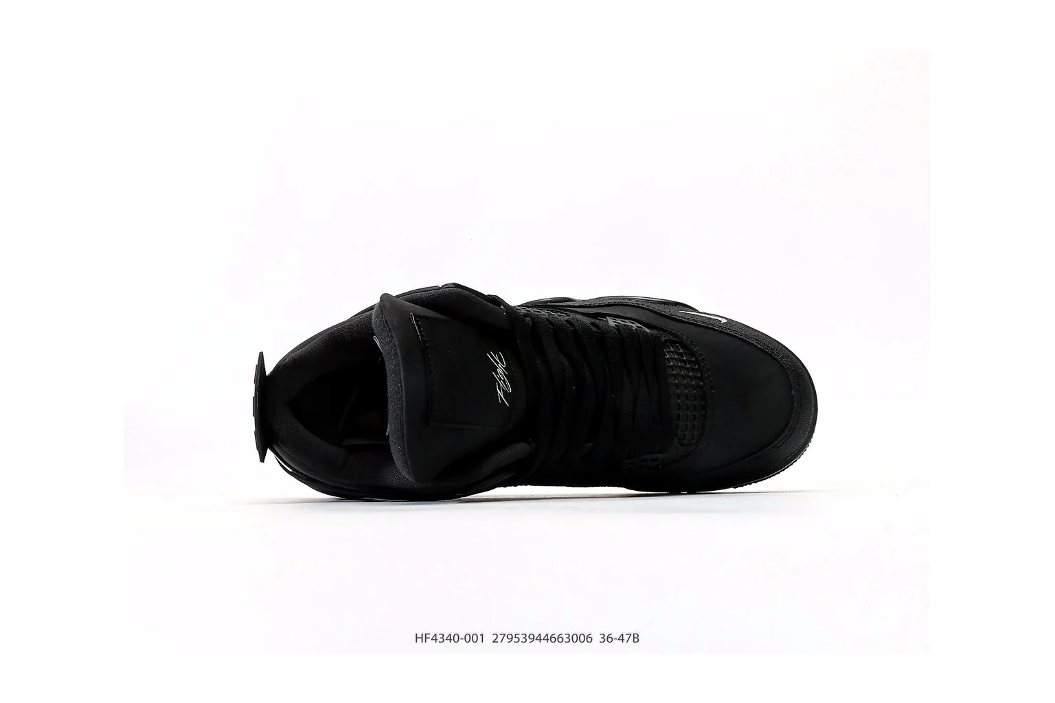 Jordan Air Jordan 4 Black Cat retro basketball six photo view