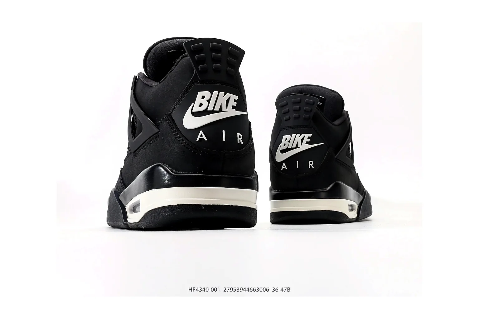 Jordan Air Jordan 4 Black Cat retro basketball six photo view thumbnail 3