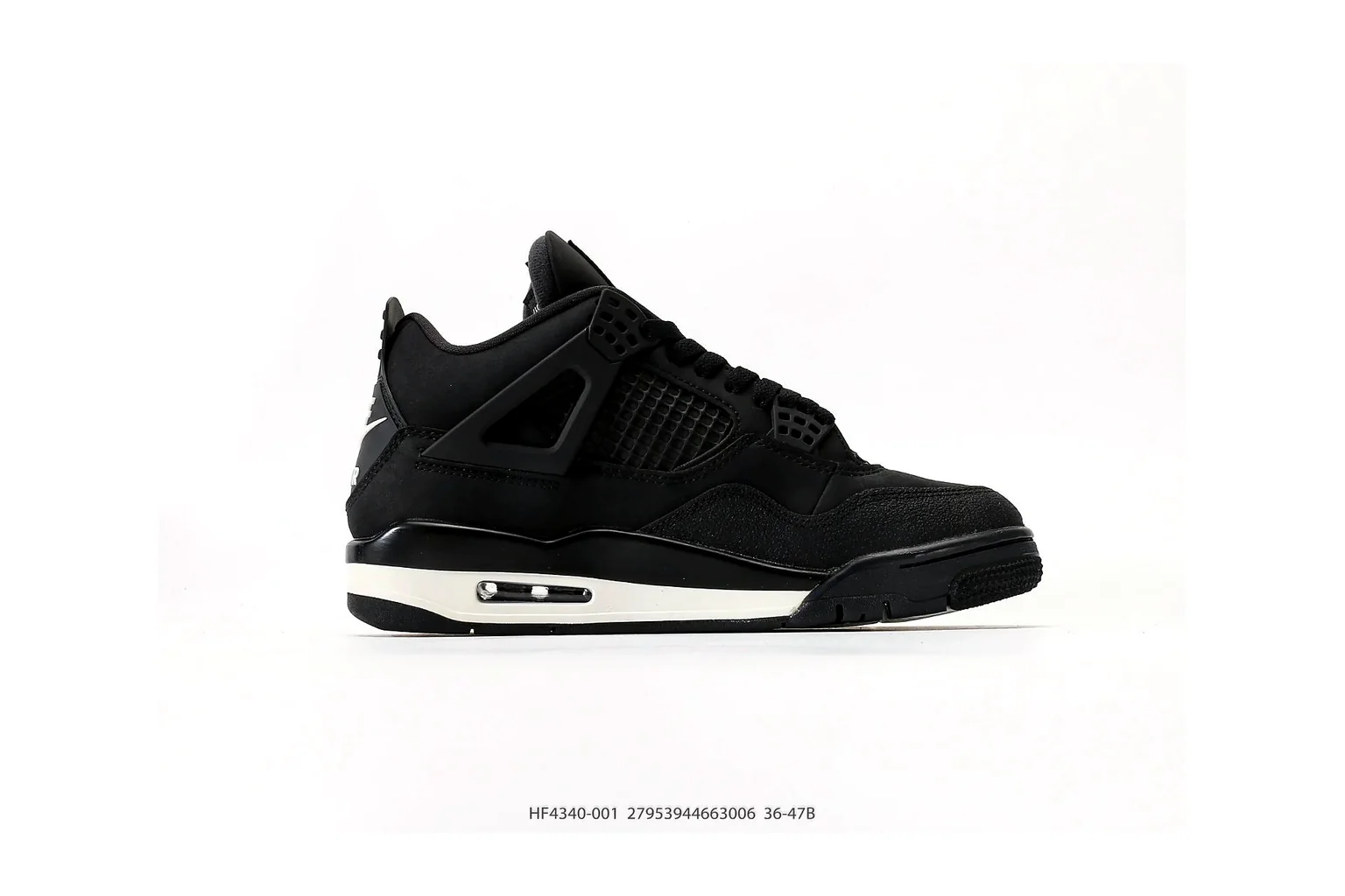 Jordan Air Jordan 4 Black Cat retro basketball six photo view thumbnail 6