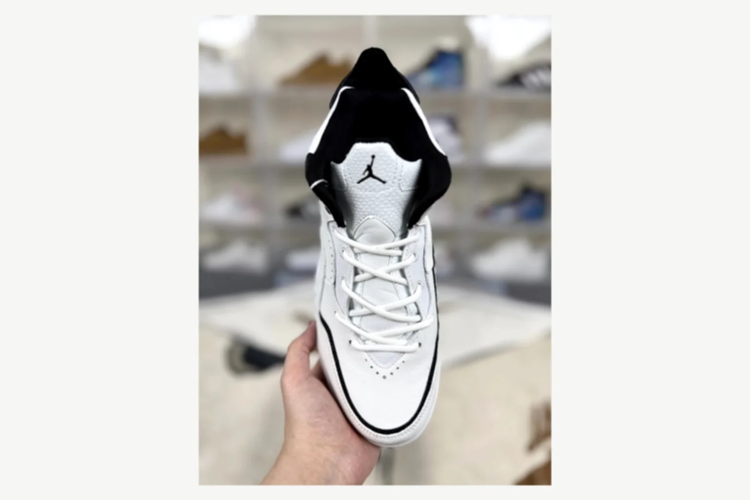 Jordan Courtside 23 Purple White Mid Top comparison proof image SKU 1194924481 thumbnail 4