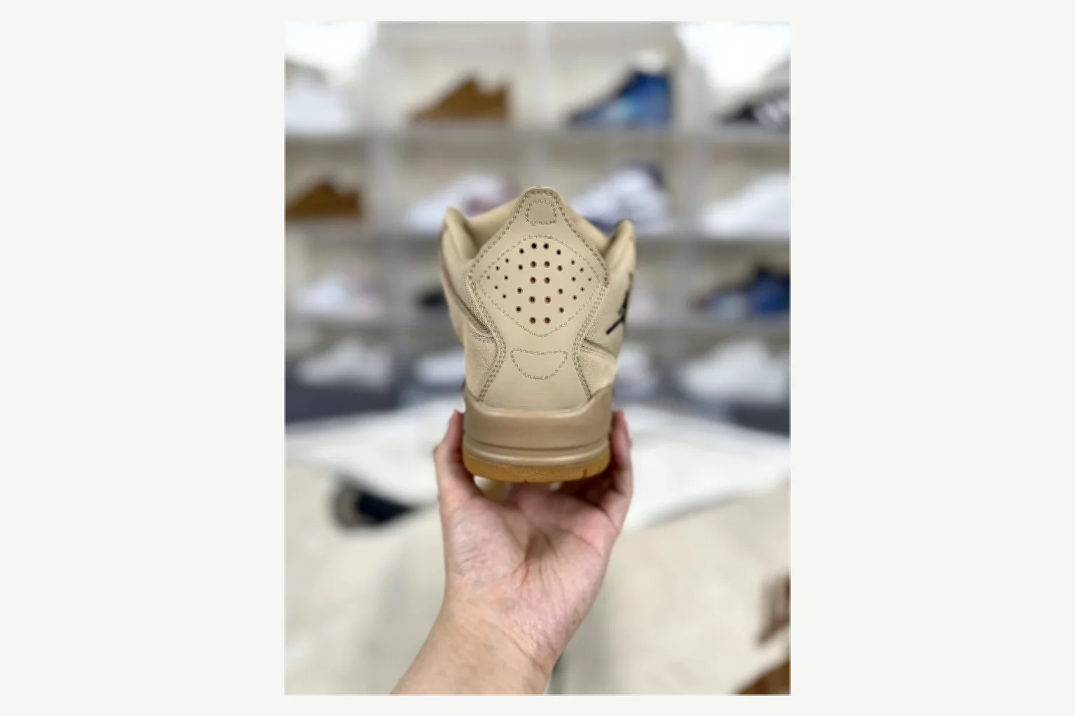 Jordan Courtside 23 Black White Mid Top comparison proof image SKU 1194924501 thumbnail 3