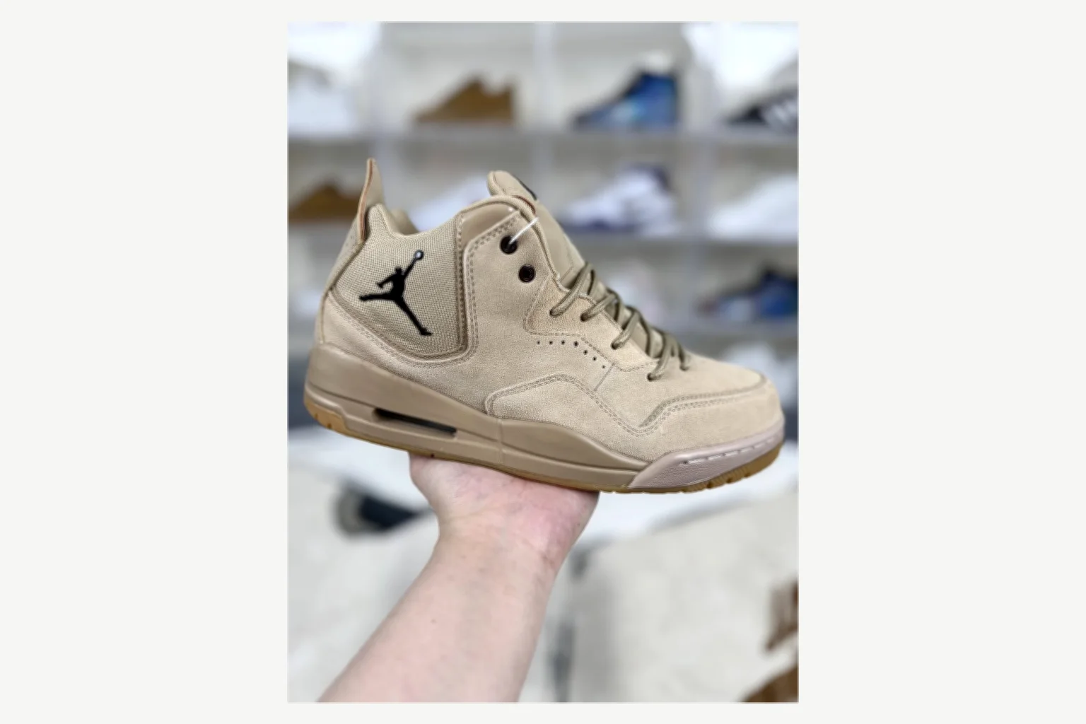 Jordan Courtside 23 Black White Mid Top comparison proof image SKU 1194924501 thumbnail 6