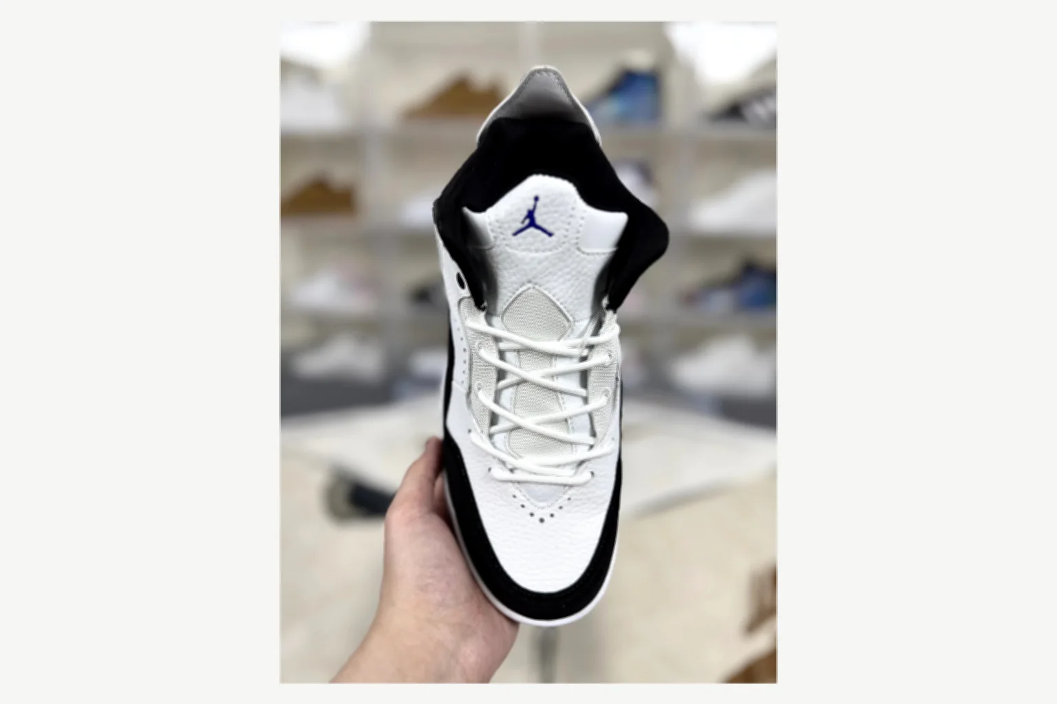 Jordan Courtside 23 Gray Blue Mid Top comparison proof image SKU 1194924534 thumbnail 4