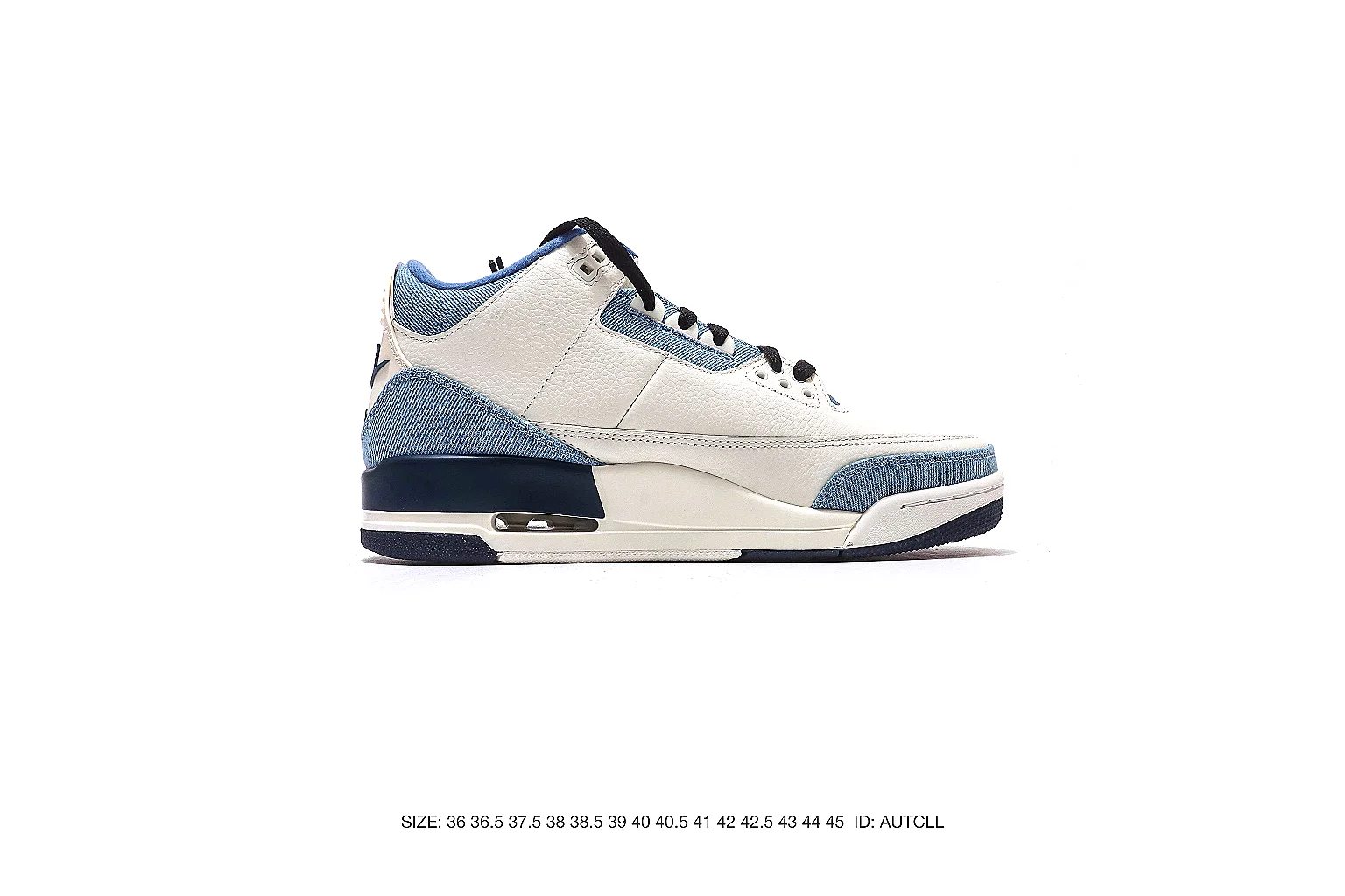Jordan Jordan 4 style White Blue Orange 1106 comparison signal six-photo gallery