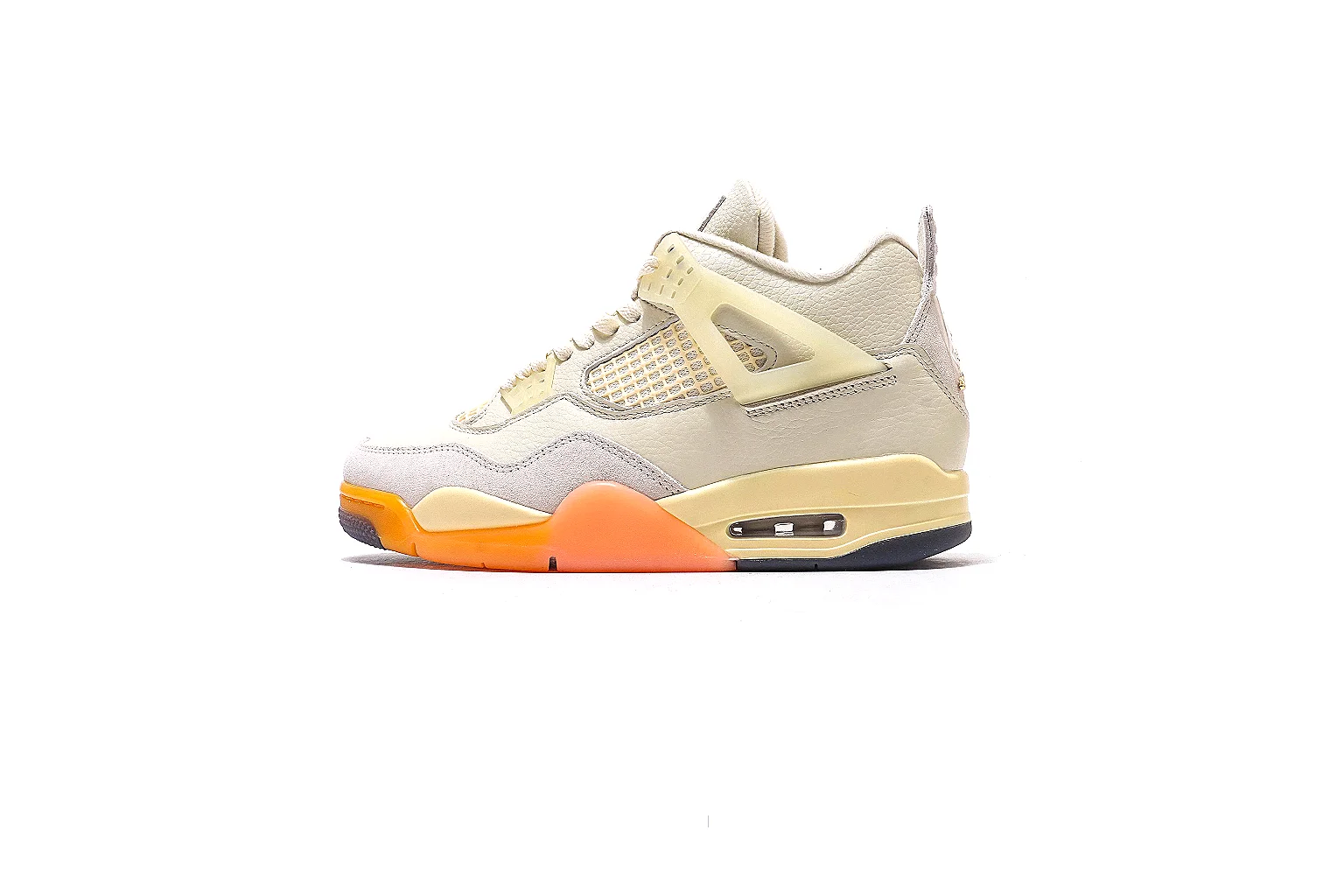 Jordan Jordan 4 style Cream Orange 1046 comparison signal six-photo gallery thumbnail 2