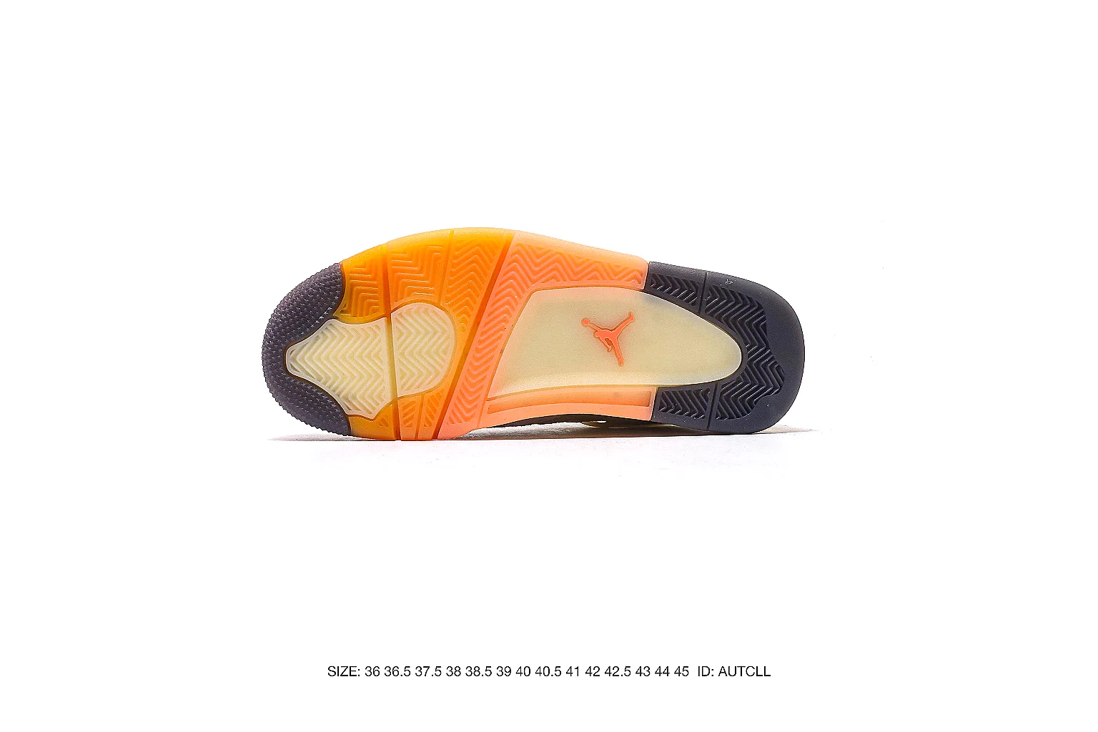Jordan Jordan 4 style Cream Orange 1046 comparison signal six-photo gallery thumbnail 5