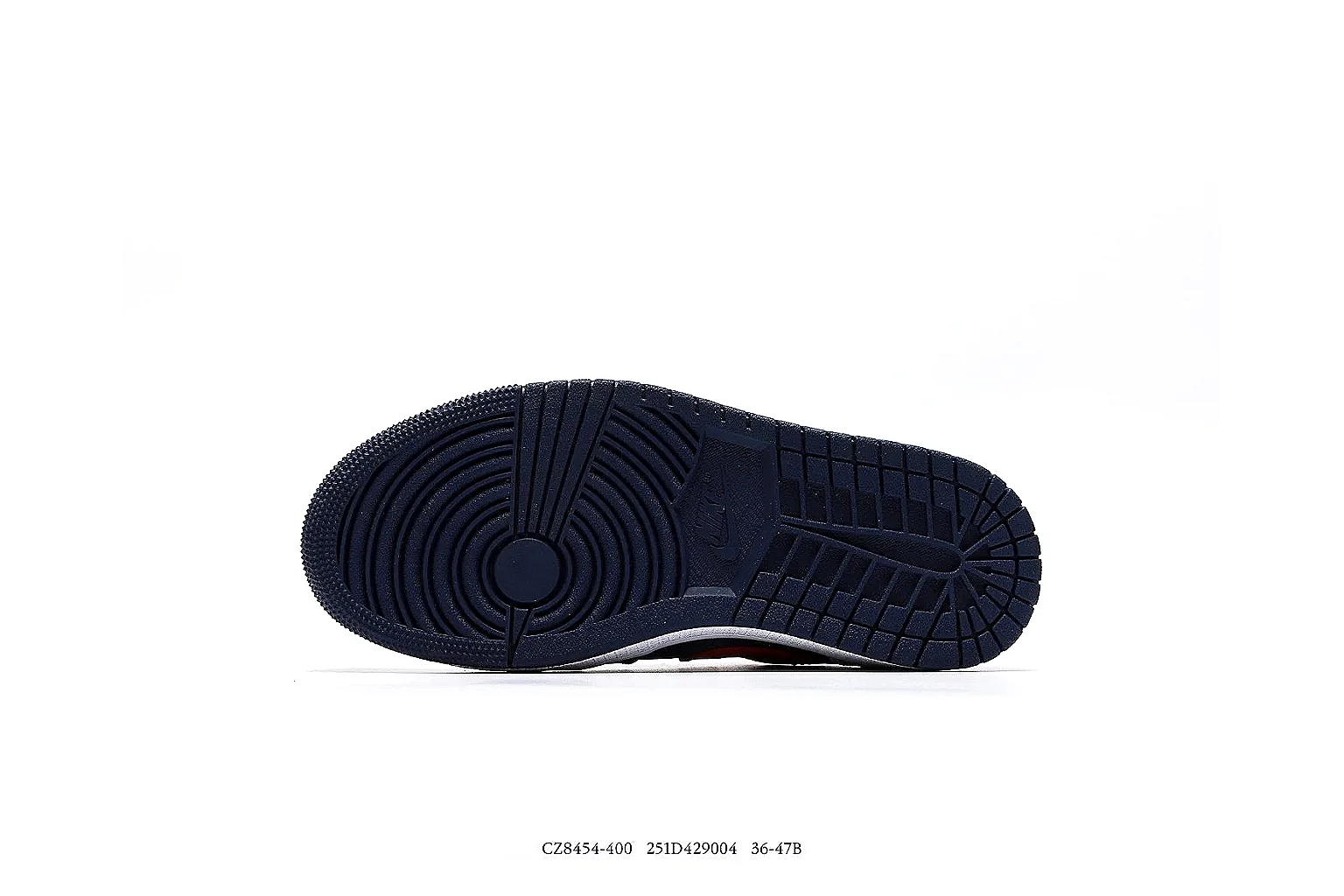 kakoscout.com Air Jordan Navy Red Jordan 1 Low 7547 Navy Red low-top product image thumbnail 3