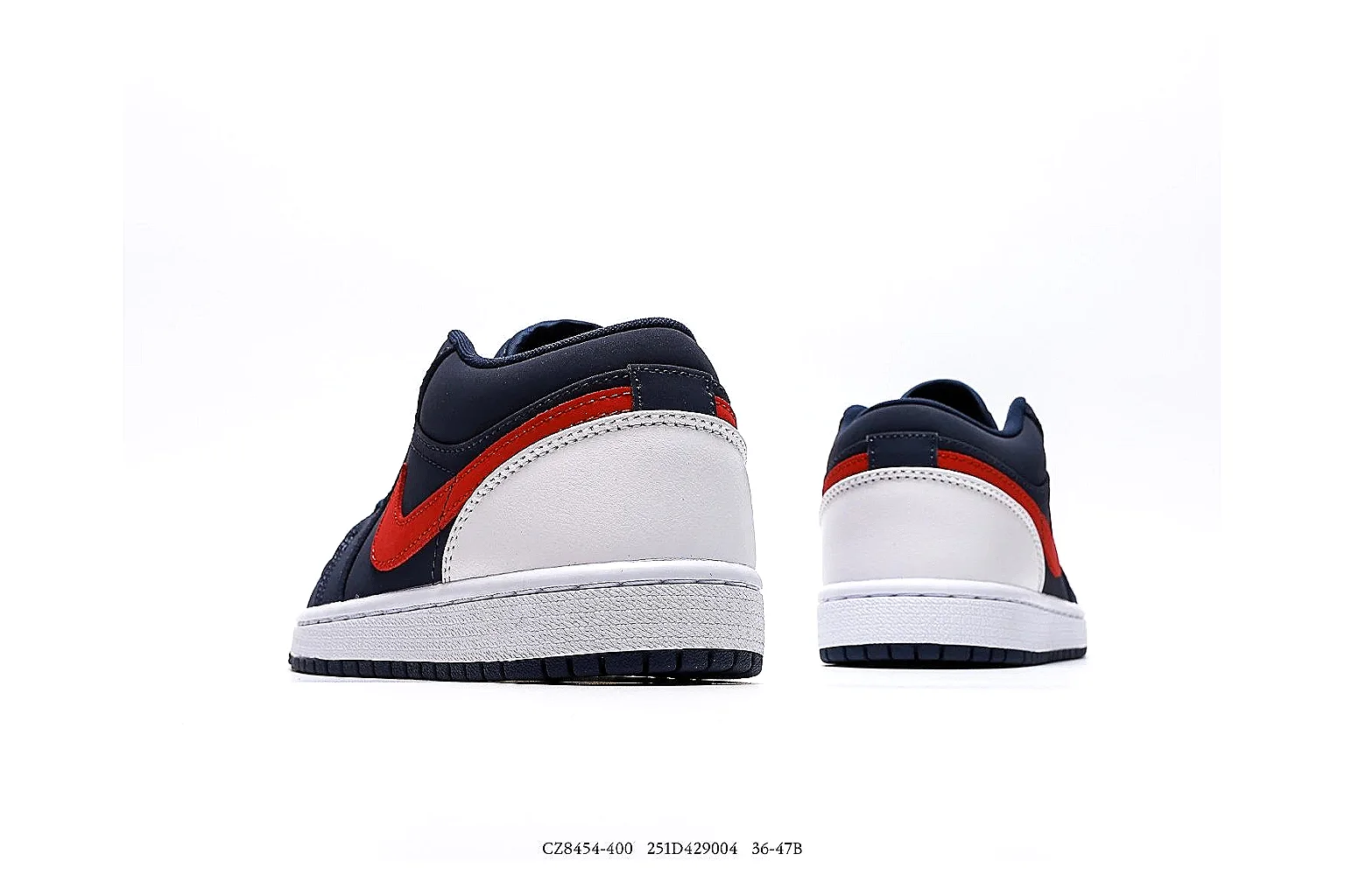 kakoscout.com Air Jordan Navy Red Jordan 1 Low 7547 Navy Red low-top product image thumbnail 5
