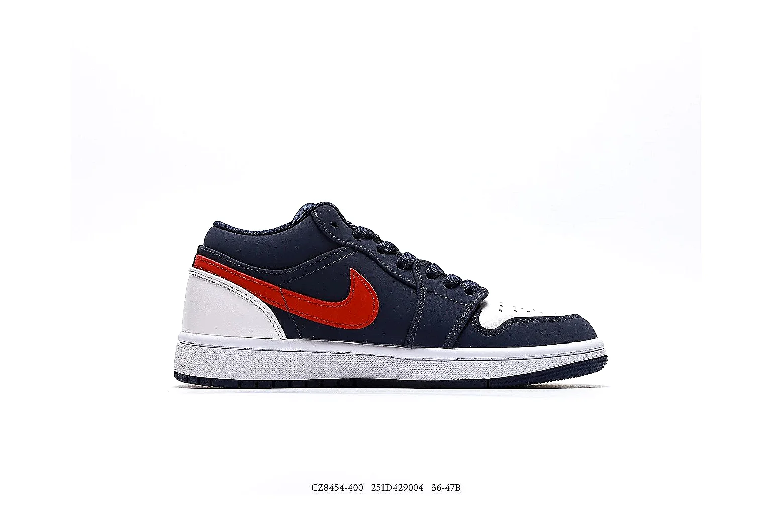 kakoscout.com Air Jordan Navy Red Jordan 1 Low 7547 Navy Red low-top product image thumbnail 6