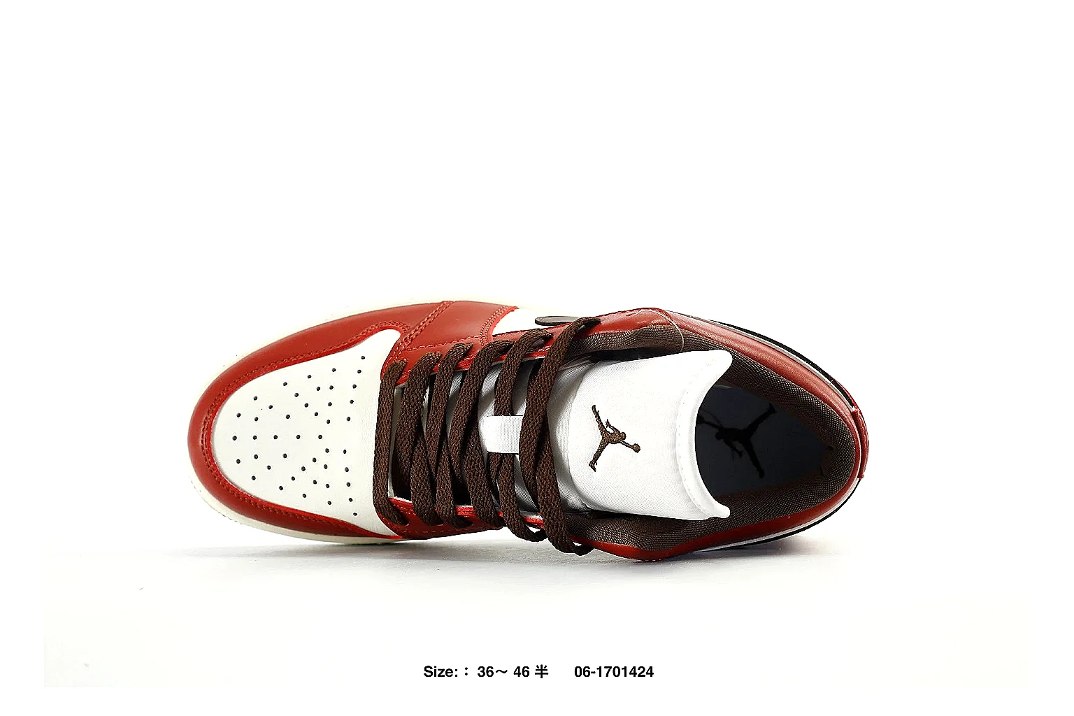 kakoscout.com Air Jordan Red White Jordan 1 Low 2697 Red White low-top product image thumbnail 3