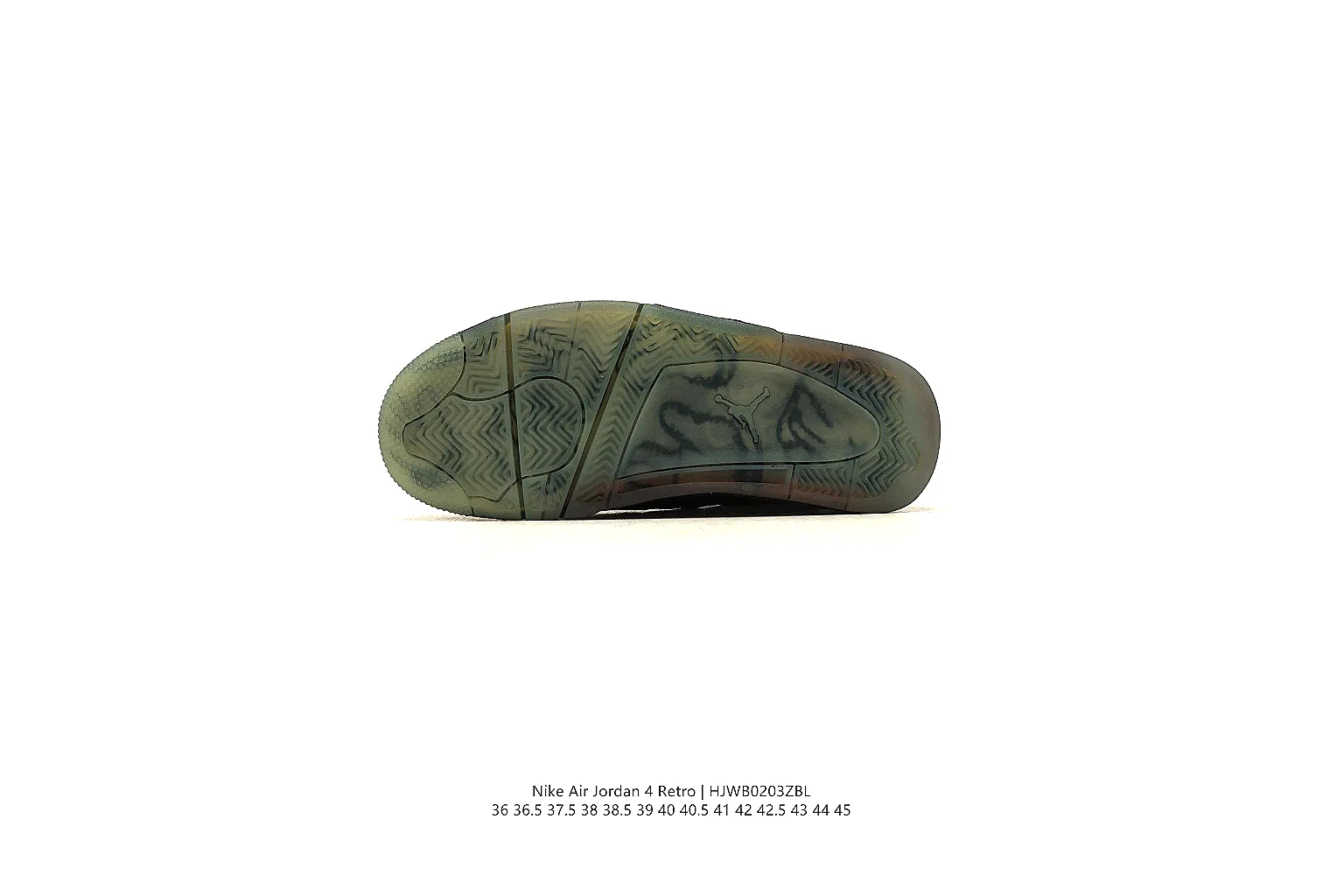 kakoscout.com Air Jordan Black Jordan 4 0354 Black mid-top product image thumbnail 5