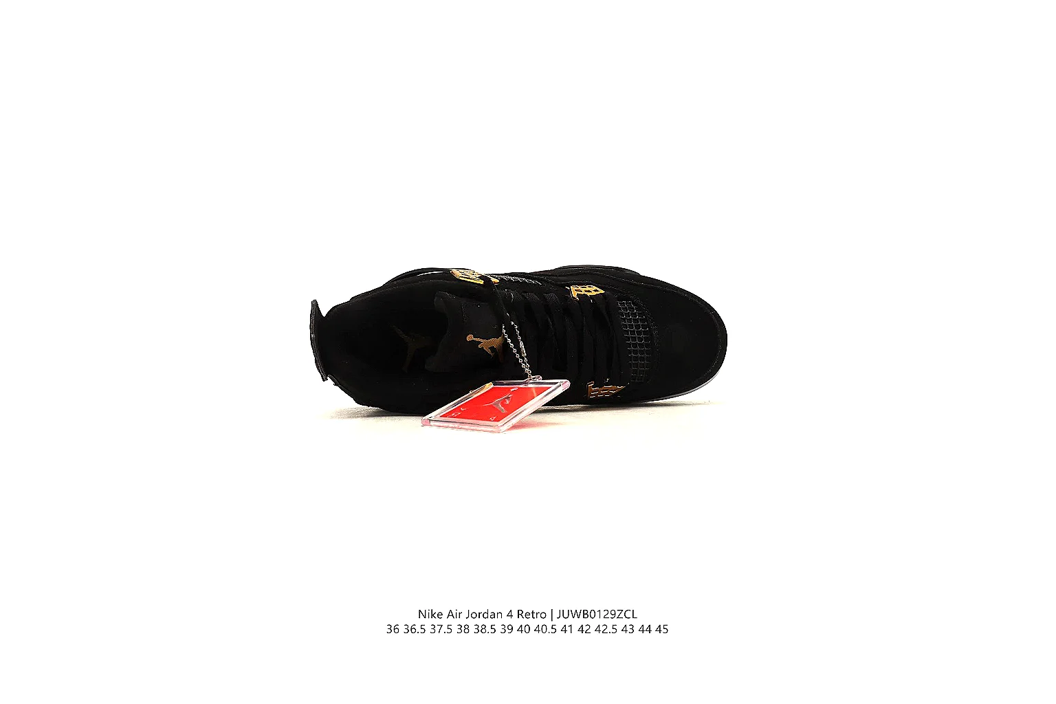 kakoscout.com Air Jordan Black Gold Jordan 4 0304 Black Gold mid-top product image thumbnail 3