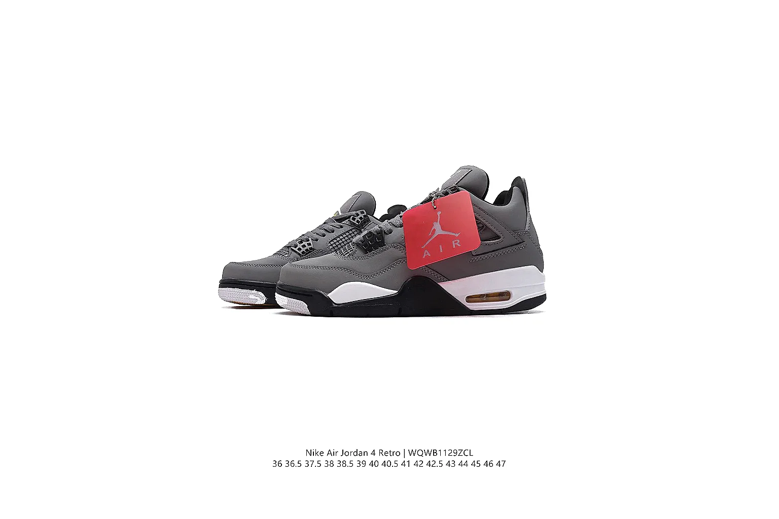 kakoscout.com Air Jordan Black Red Jordan 4 0328 Black Red mid-top product image thumbnail 6