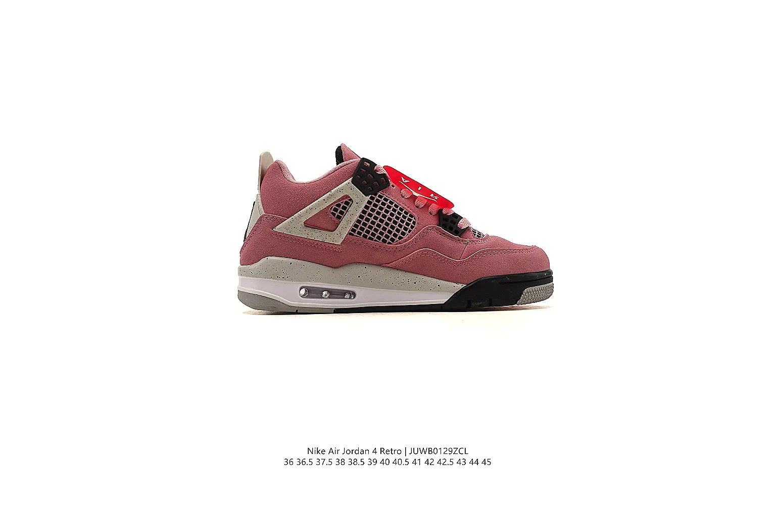 kakoscout.com Air Jordan Pink Red Jordan 4 0310 Pink Red mid-top product image thumbnail 2