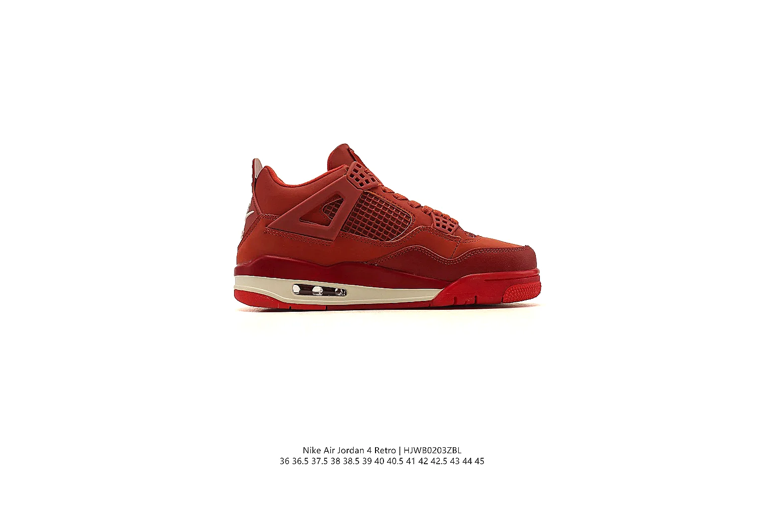 kakoscout.com Air Jordan Red Jordan 4 0360 Red mid-top product image thumbnail 2