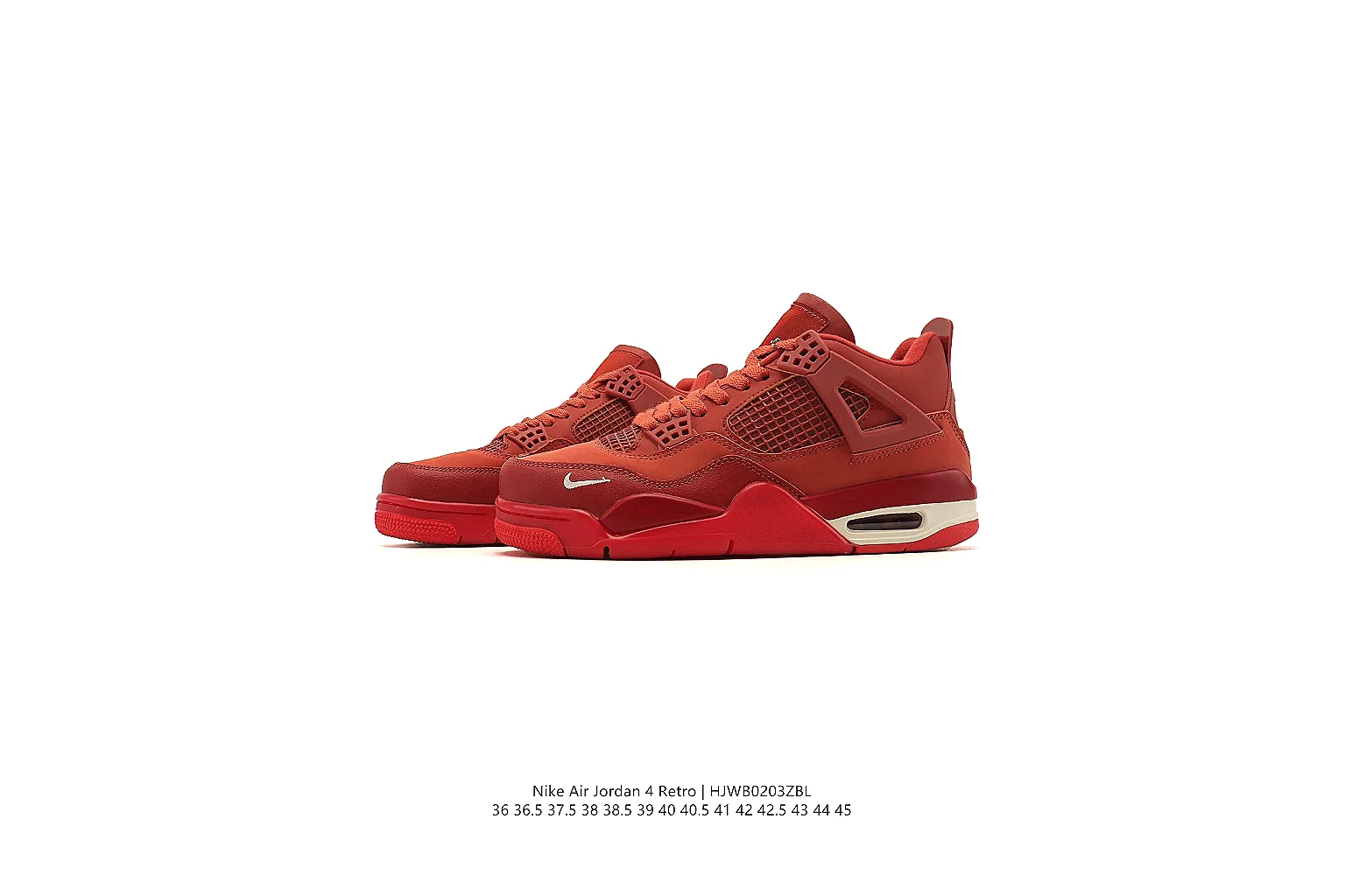 kakoscout.com Air Jordan Red Jordan 4 0360 Red mid-top product image thumbnail 6