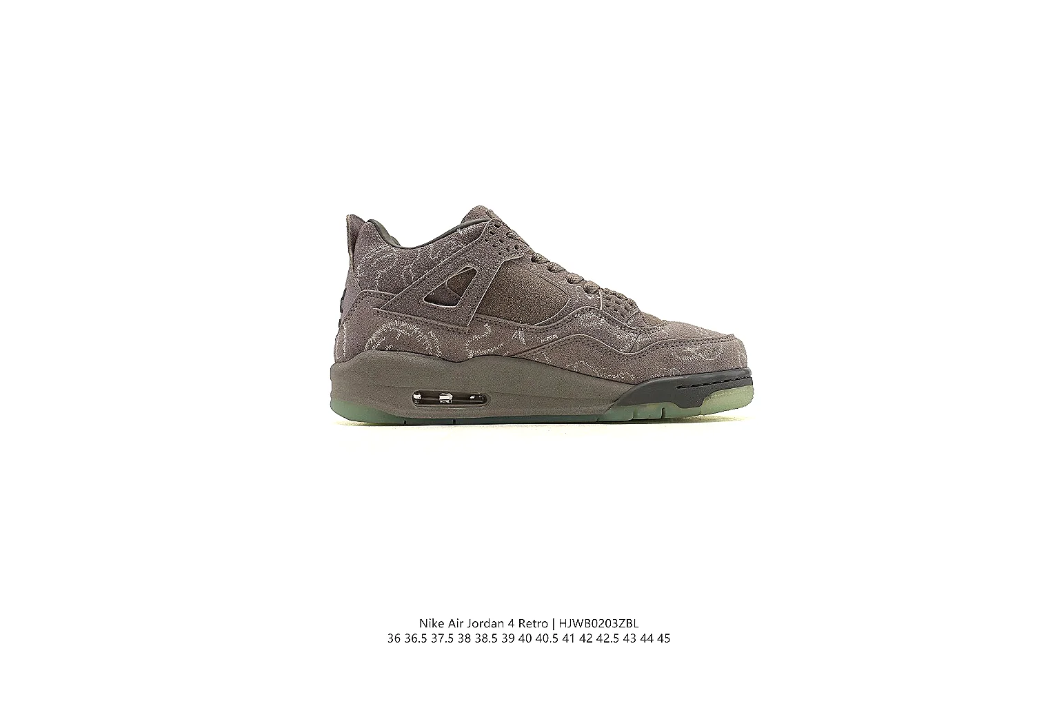 kakoscout.com Air Jordan Taupe Jordan 4 0352 Taupe mid-top product image thumbnail 2