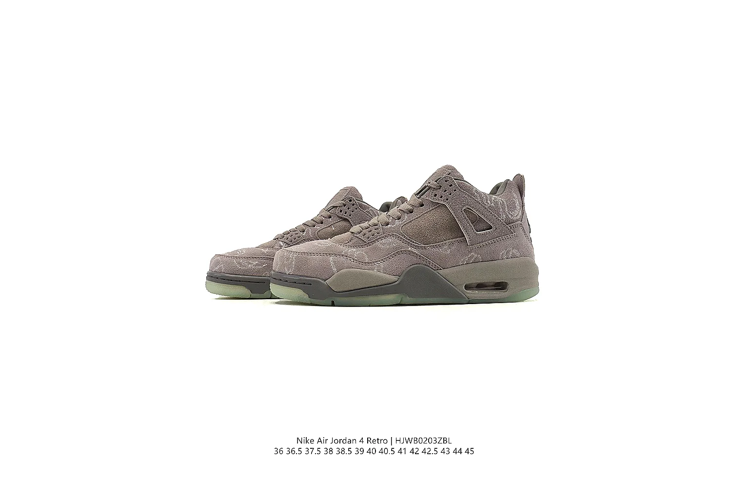 kakoscout.com Air Jordan Taupe Jordan 4 0352 Taupe mid-top product image thumbnail 6
