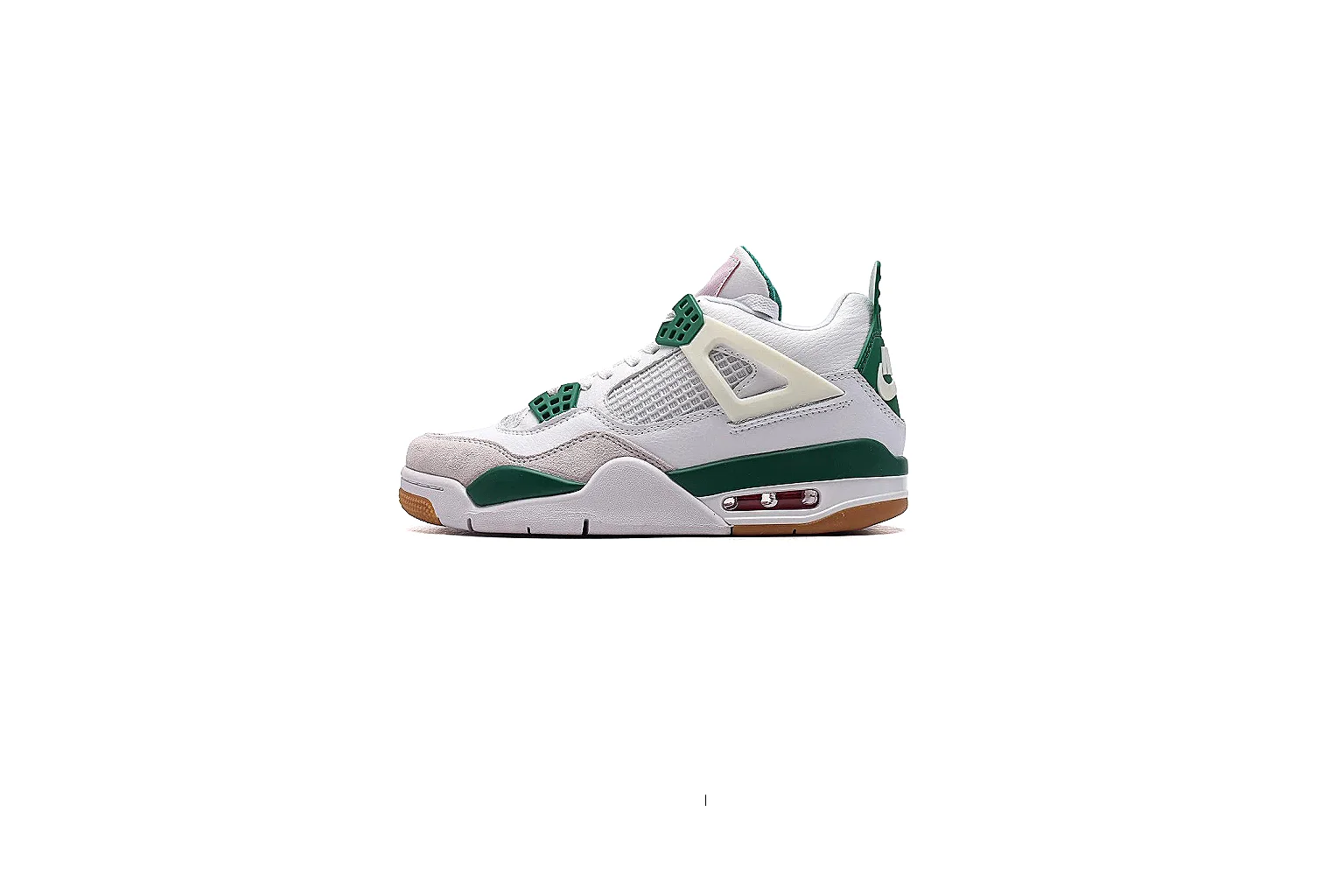 kakoscout.com Air Jordan White Green Jordan 4 0335 White Green mid-top product image