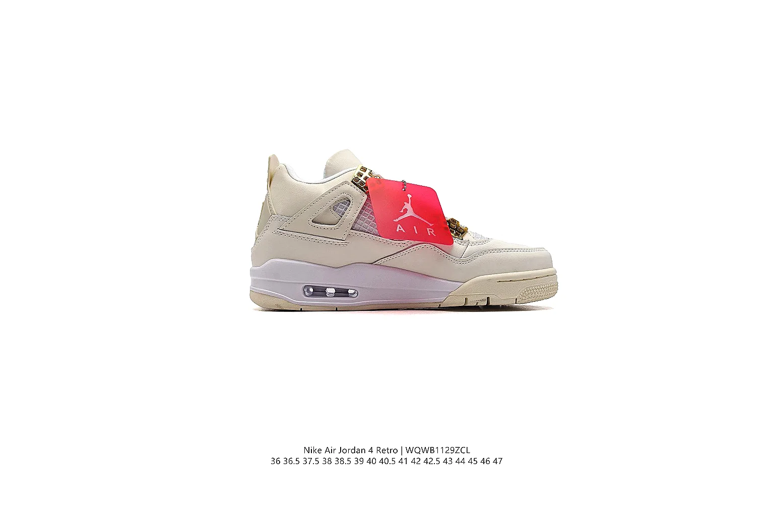 kakoscout.com Air Jordan White Red Jordan 4 0331 White Red mid-top product image
