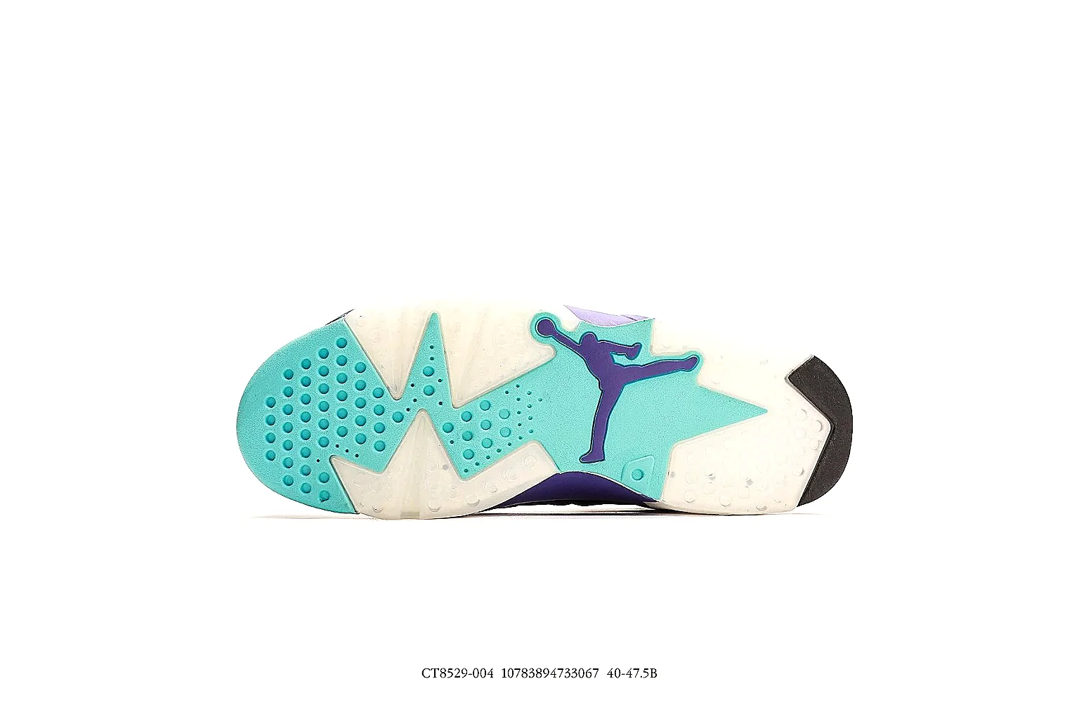 kakoscout.com Air Jordan Black Purple Jordan 6 0872 Black Purple high-top product image thumbnail 5