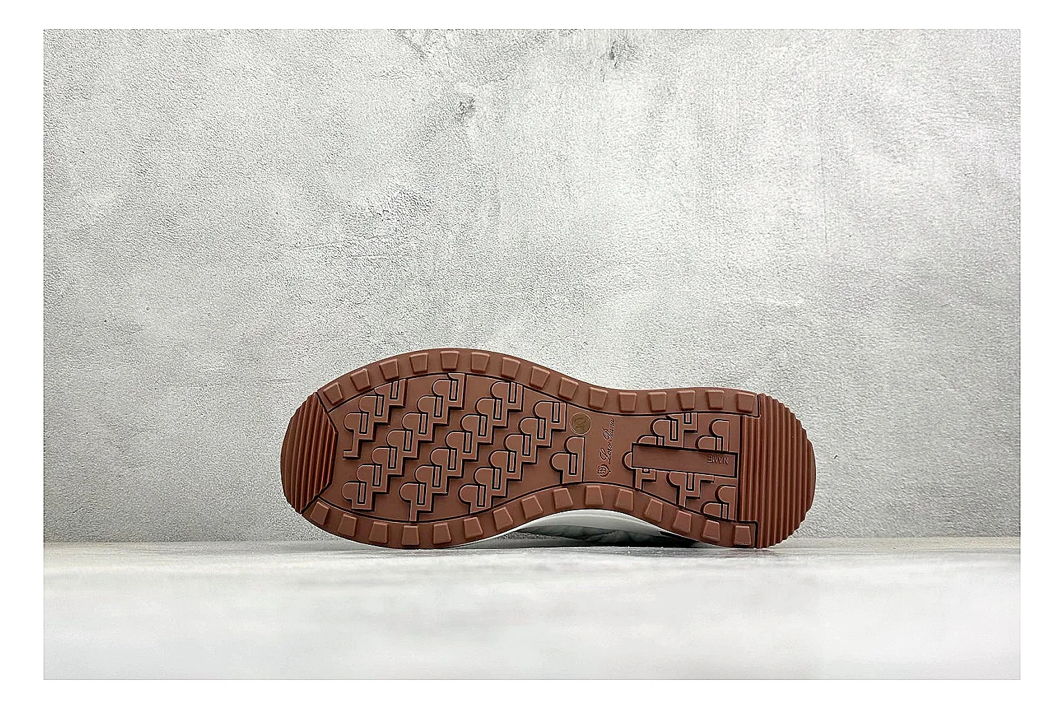Loro Piana Week-End White comparison image with white leather upper, gum outsole, low clean profile, and restrained casual detailing thumbnail 4