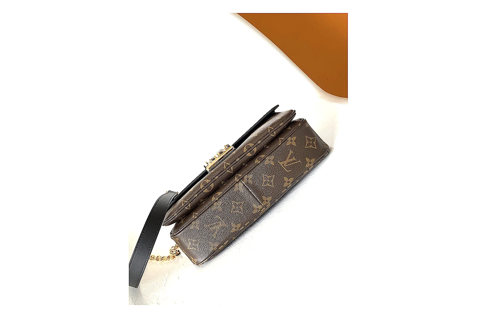 kakoscout.com Louis Vuitton Brown Monogram Mini Pochette 0801 Brown Monogram mini-crossbody product image thumbnail 4