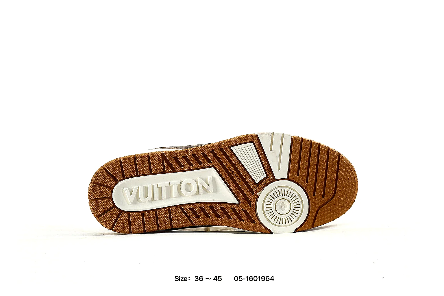 kakoscout.com Louis Vuitton White Brown Trainer 3852 White Brown low-top product image thumbnail 5