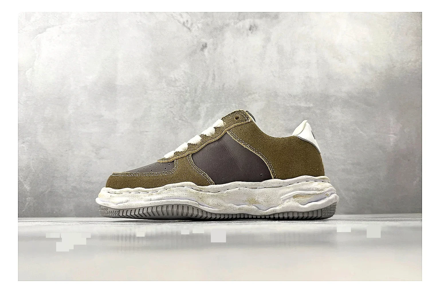 Maison Mihara Blakey brown sneaker comparison signal image