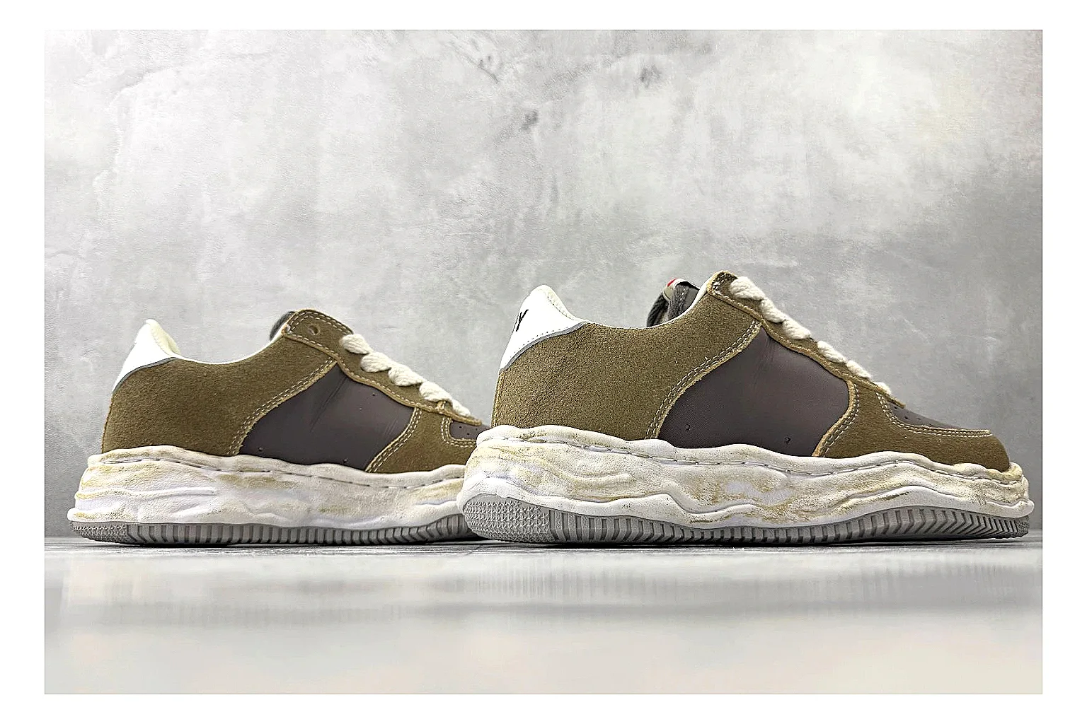 Maison Mihara Blakey brown sneaker comparison signal image thumbnail 3