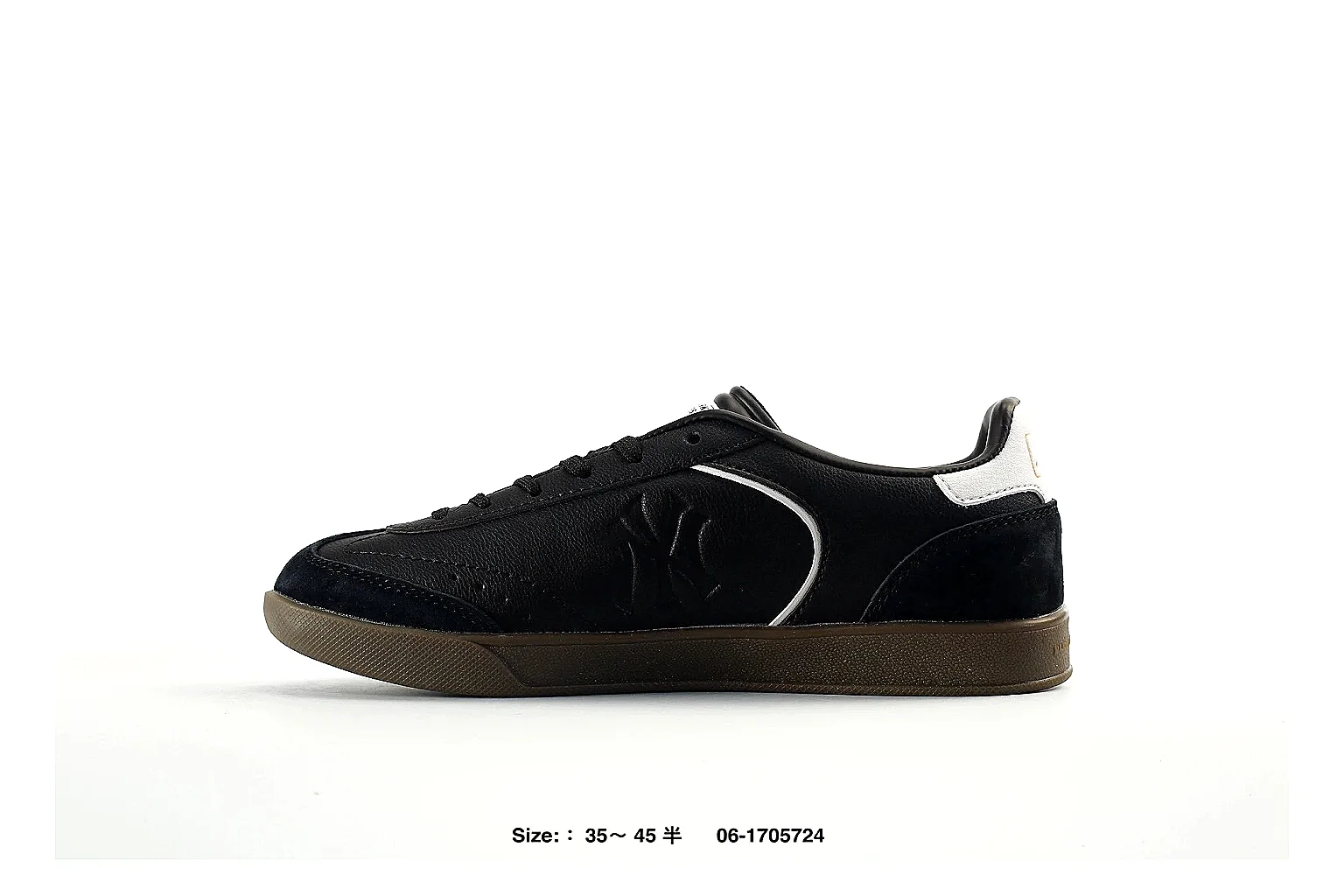 MLB NY Court Black Suede Sneaker 0971 comparison gallery with QC evidence
