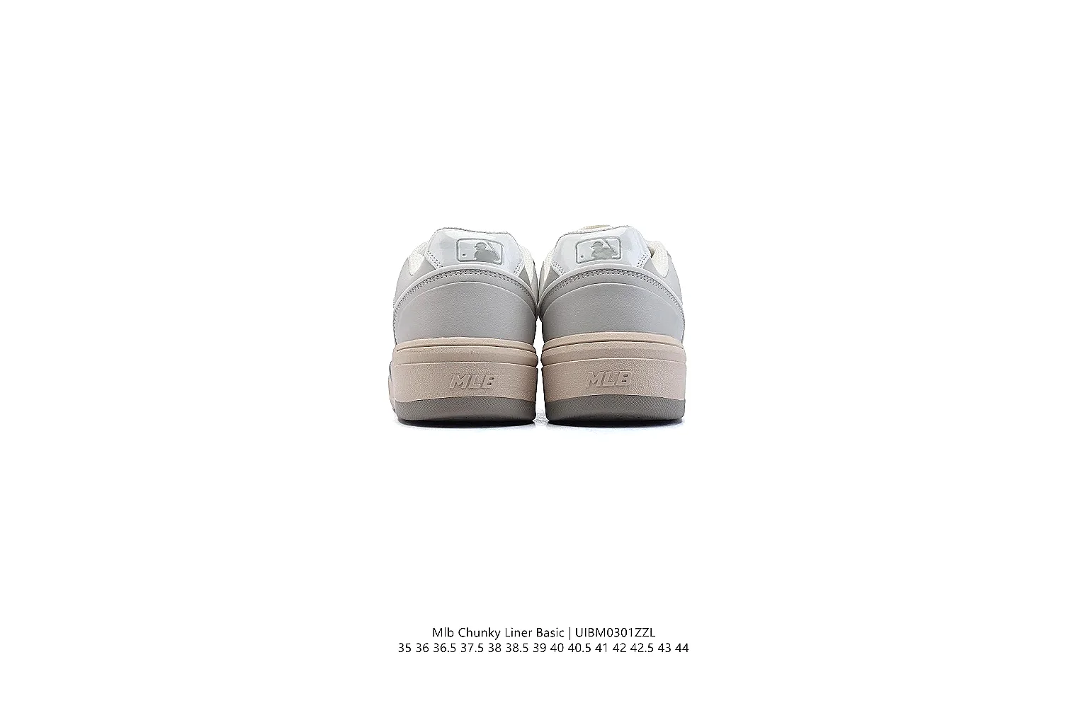 kakoscout.com MLB NY Grey Suede Low 5248 grey low-top image thumbnail 4
