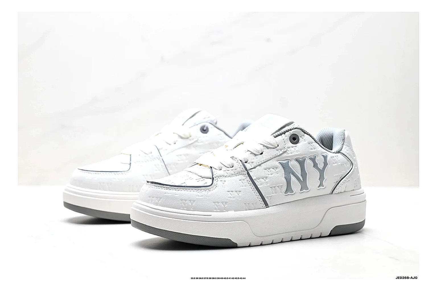 kakoscout.com MLB Ny Low White Gray comparison signal card six-photo gallery thumbnail 3